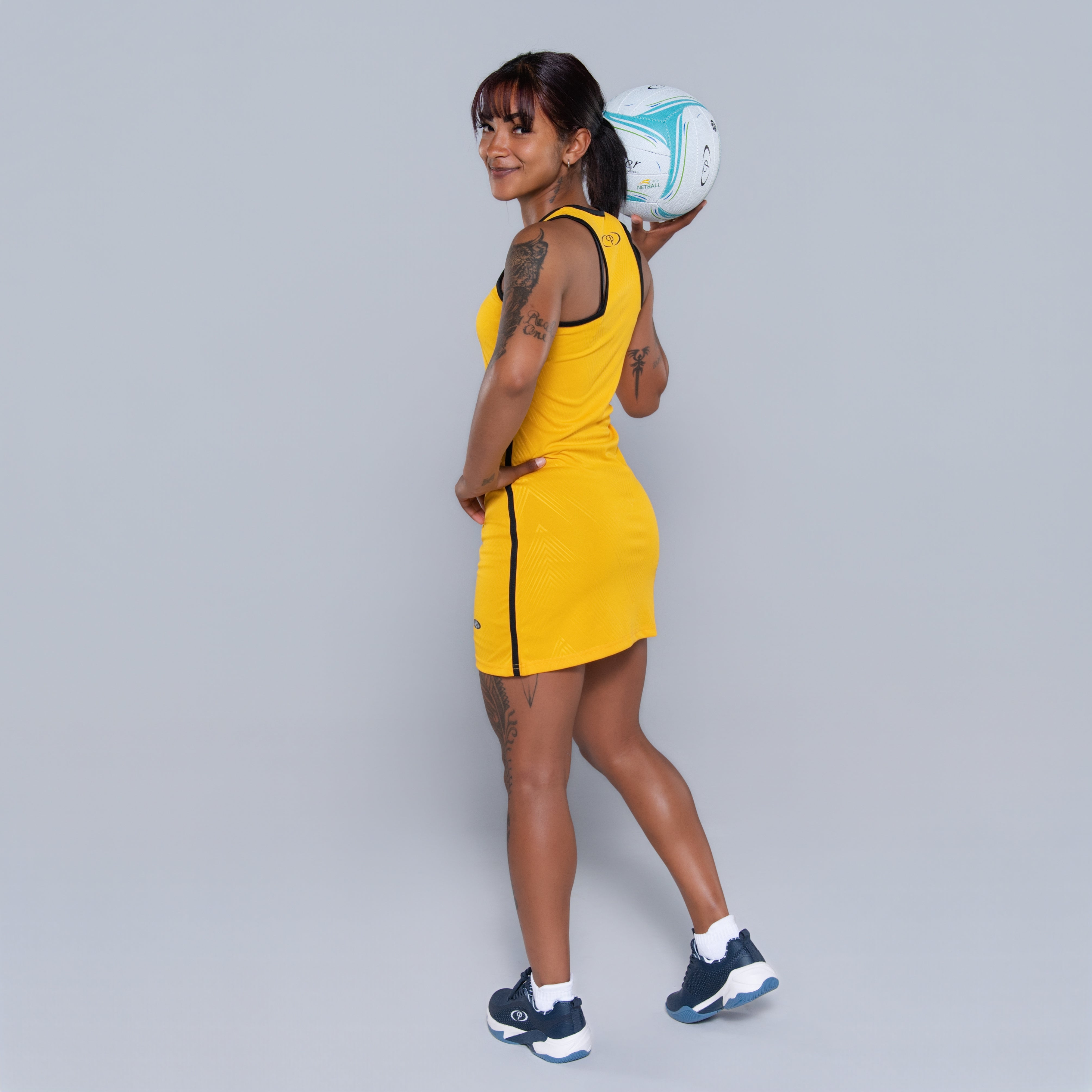 Ladies Celtic Embossed Netball Dresses