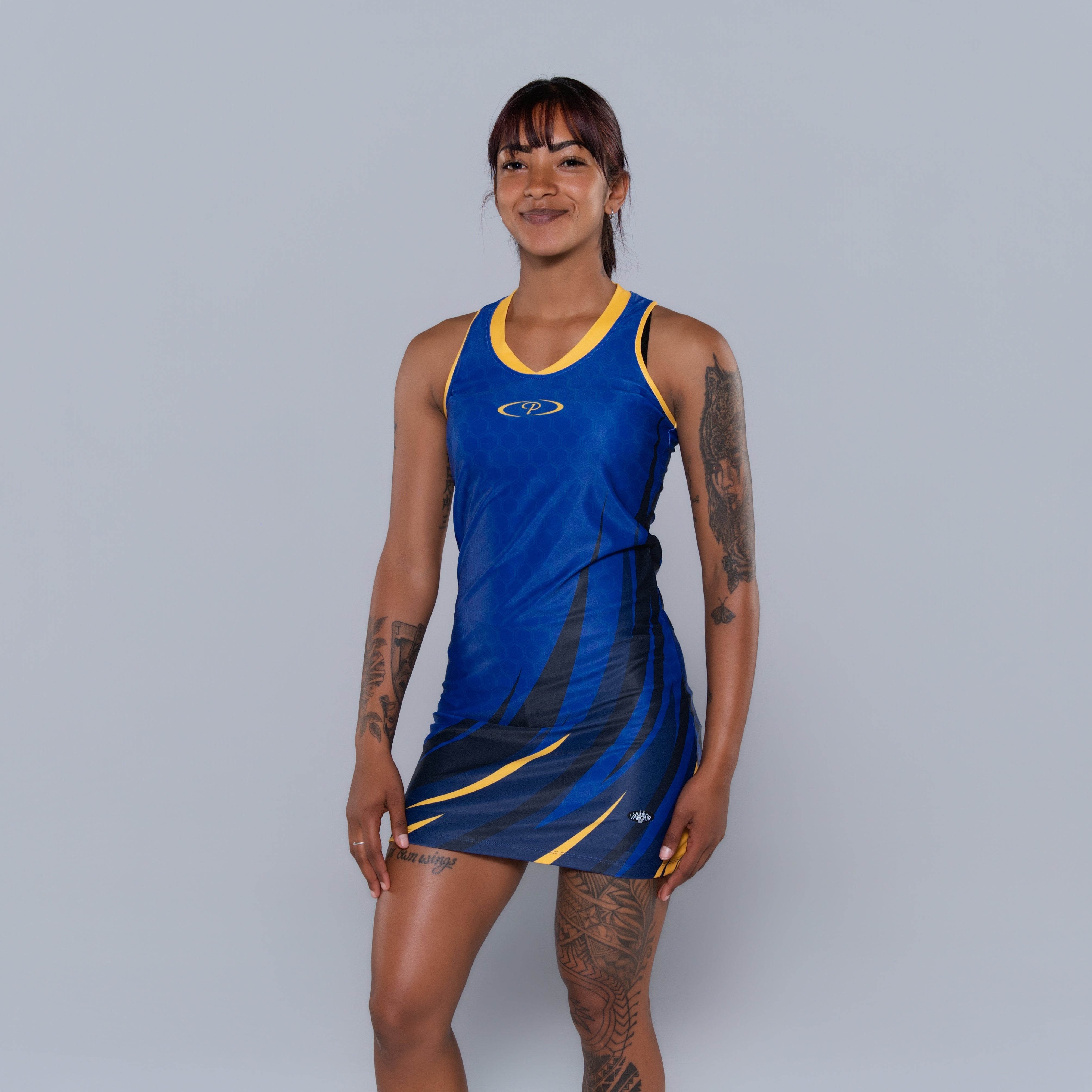 Ladies Jaguar Sublimated Netball Dresses