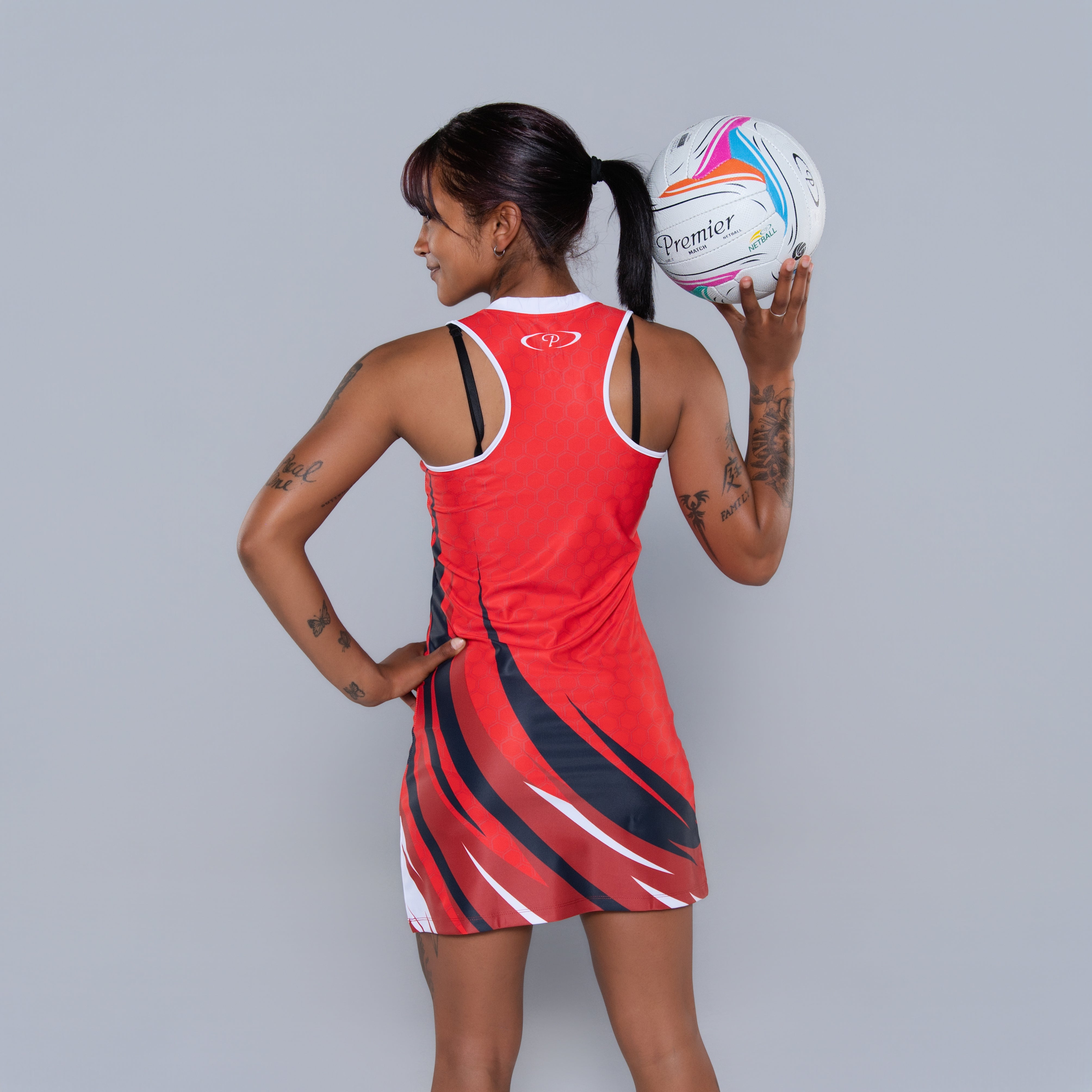 Ladies Jaguar Sublimated Netball Dresses