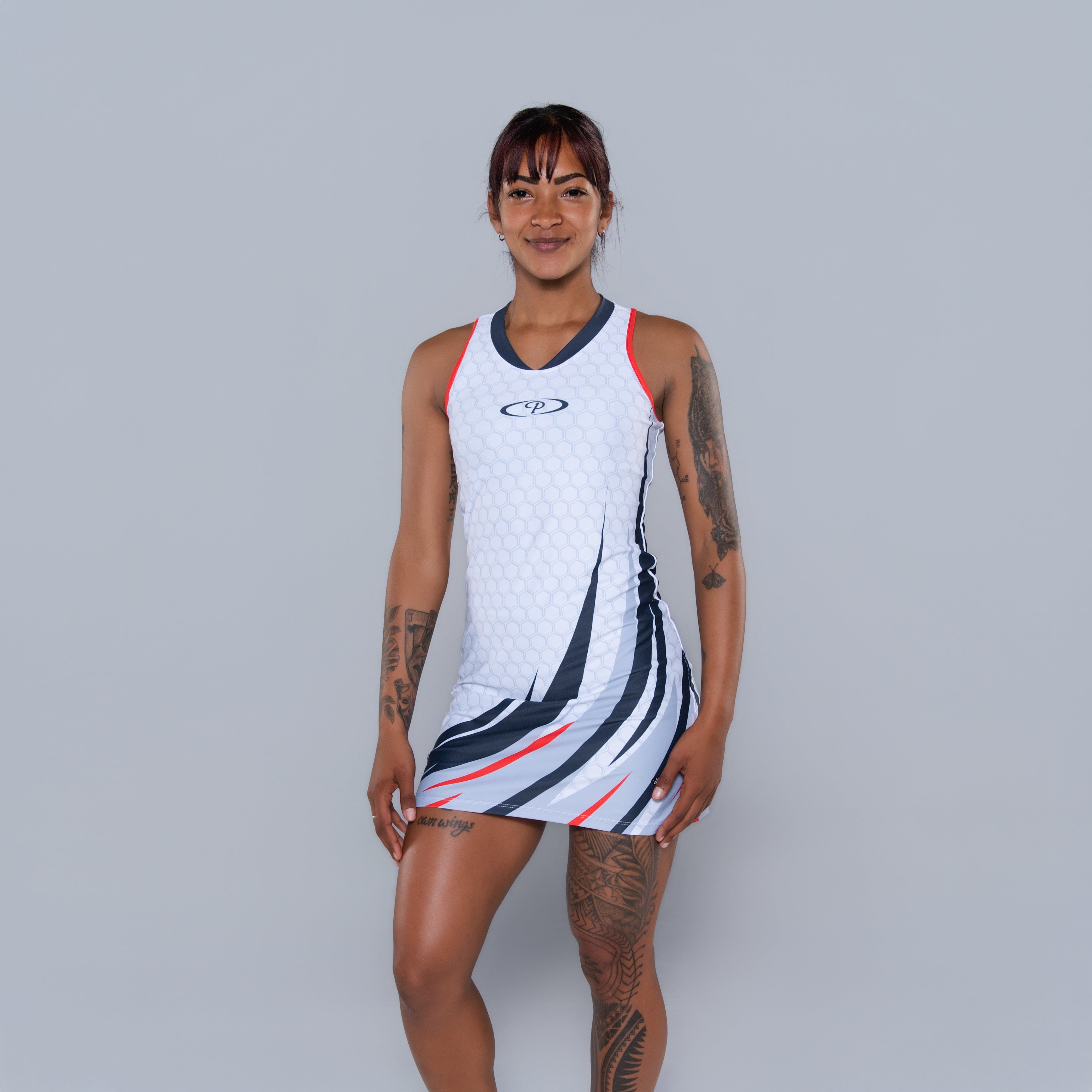 Ladies Jaguar Sublimated Netball Dresses