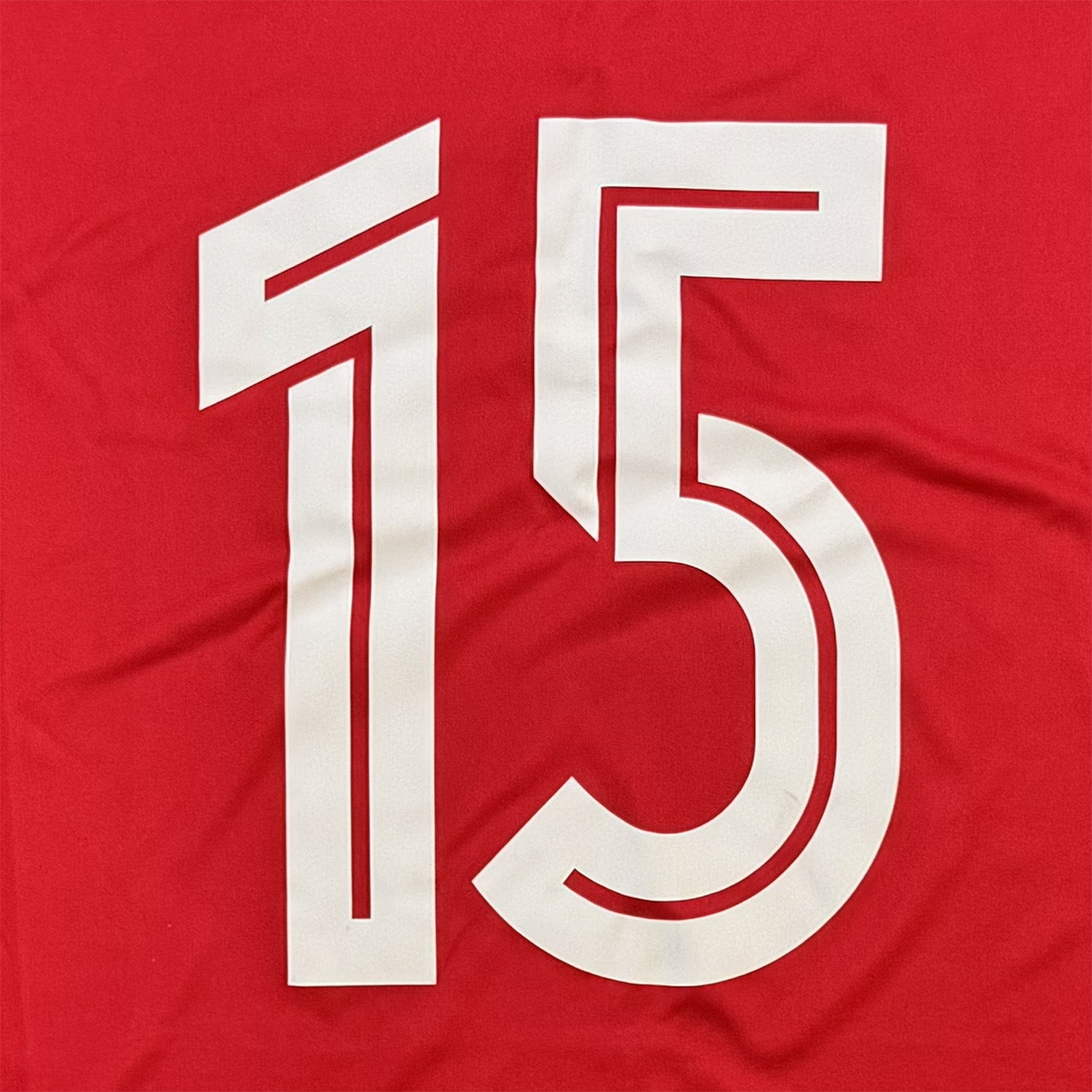 Printing of 23cm Numbers on Soccer Shirts 1-15