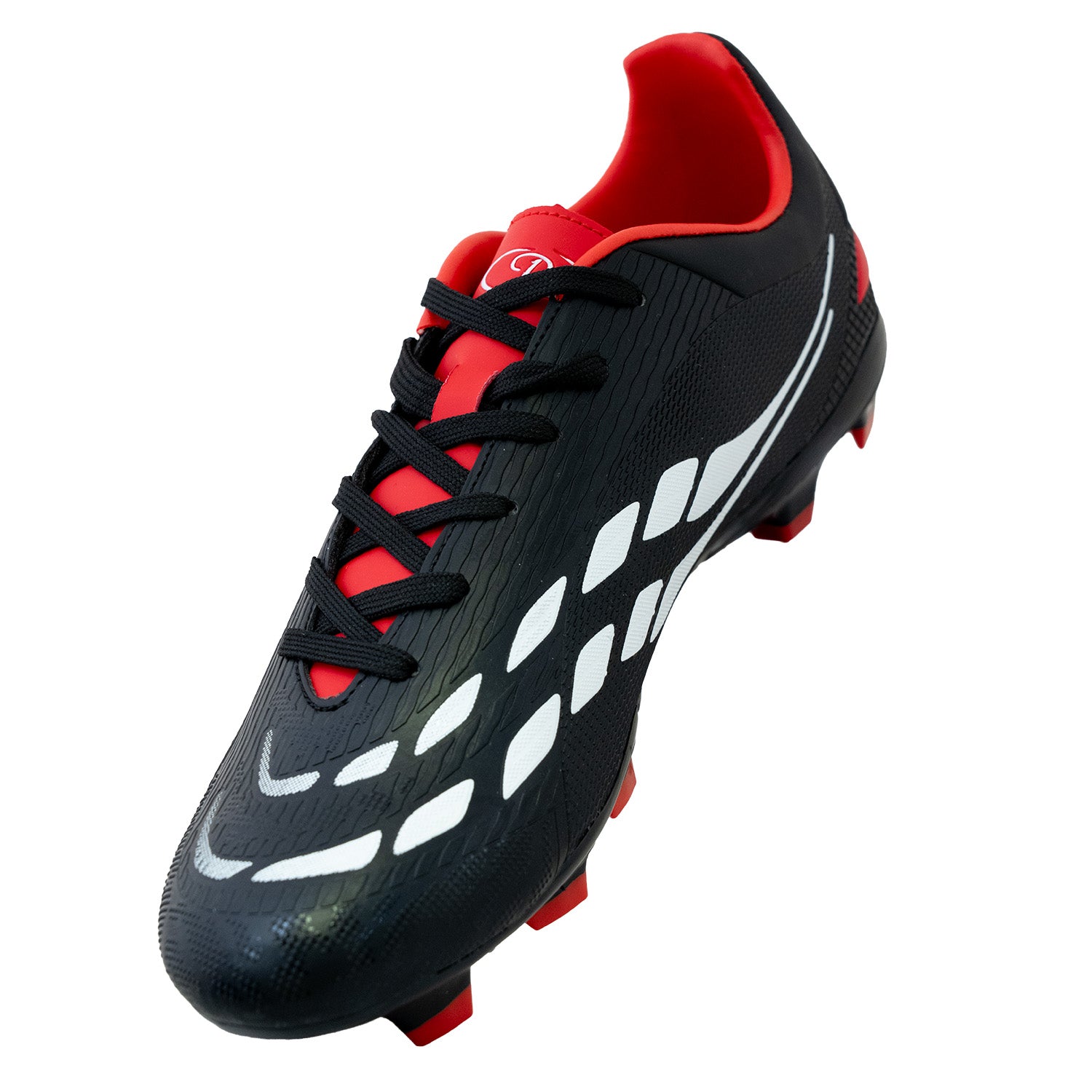 Mens Vision Soccer Boot Black/Red/White
