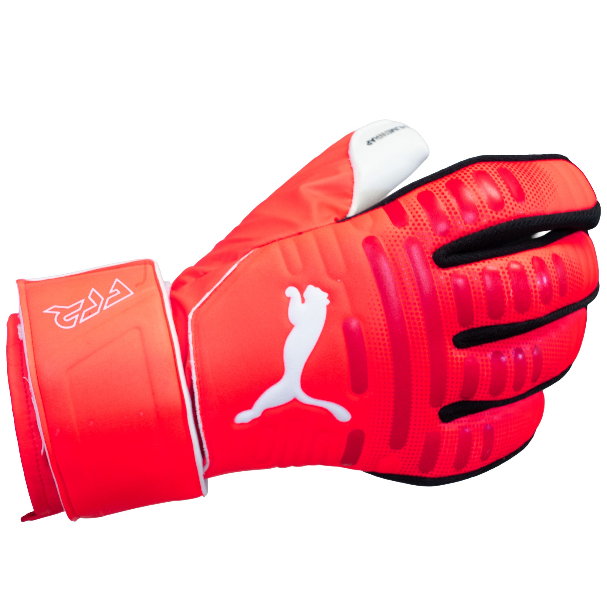 PUMA ULTRA PLAY GK GLOVE BLACK-GLOWING RED