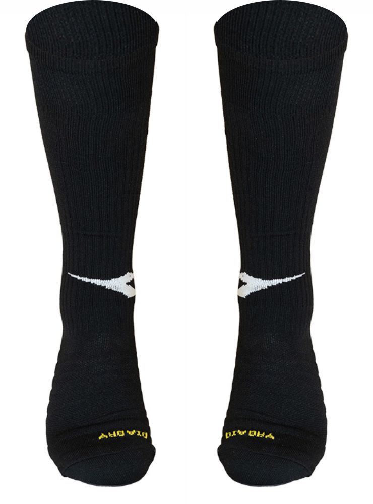 Diadora_Soccer_Socks_Black_White