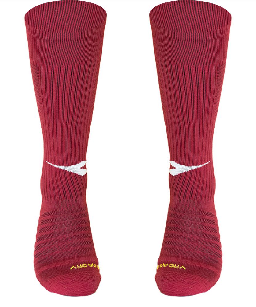 Diadora_Soccer_Socks_Maroon_White