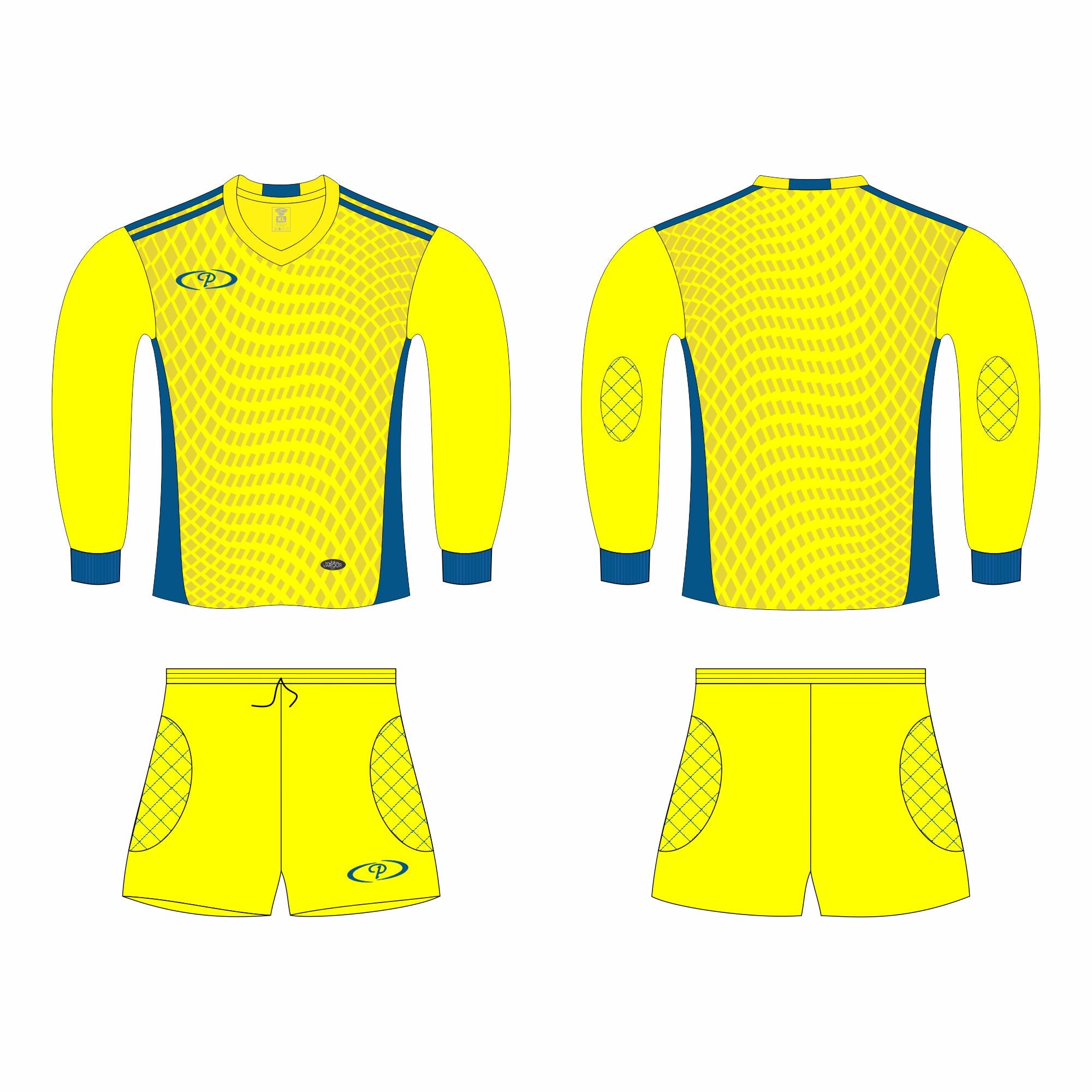 Mens Barcelona Goalkeeper Set