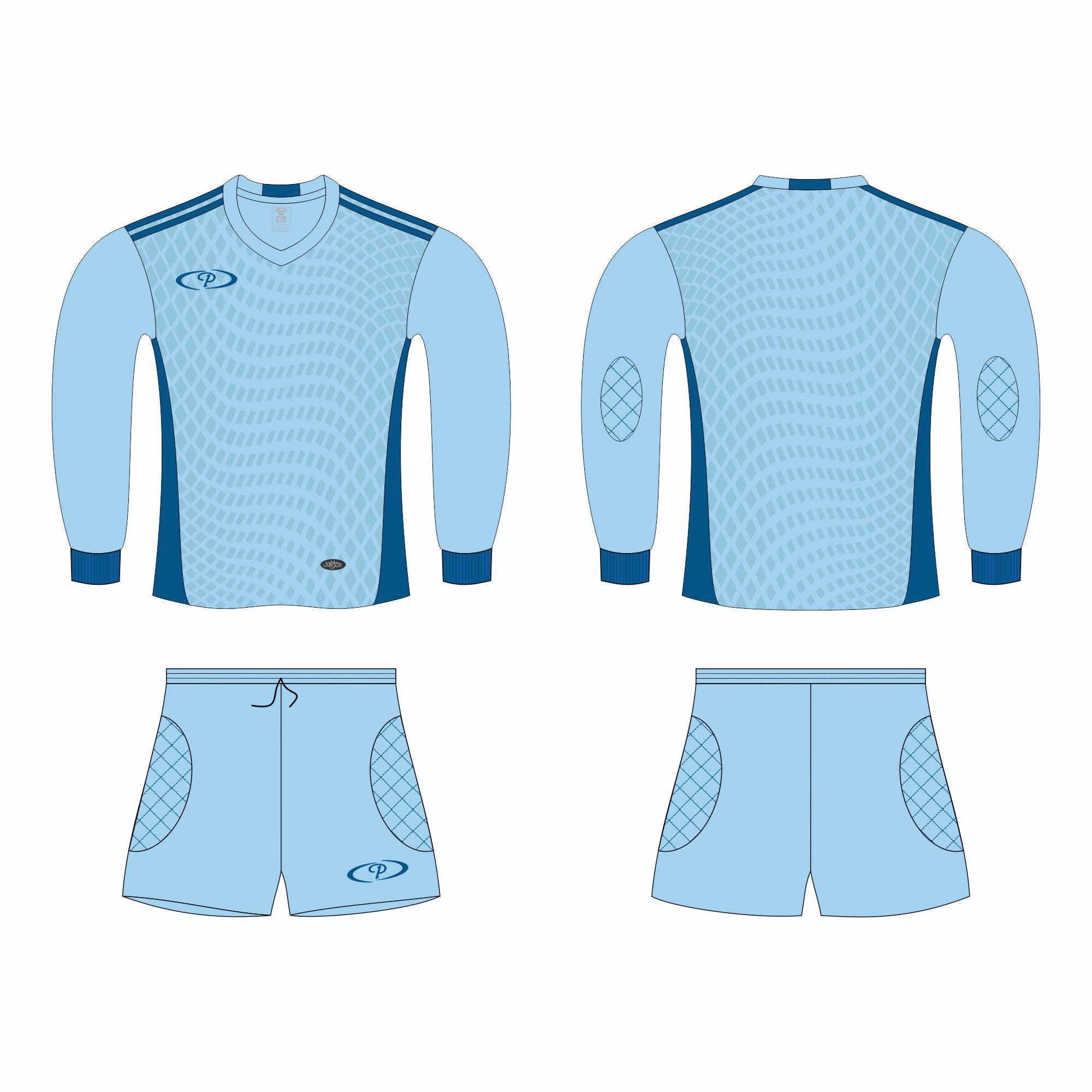 Mens Barcelona Goalkeeper Set