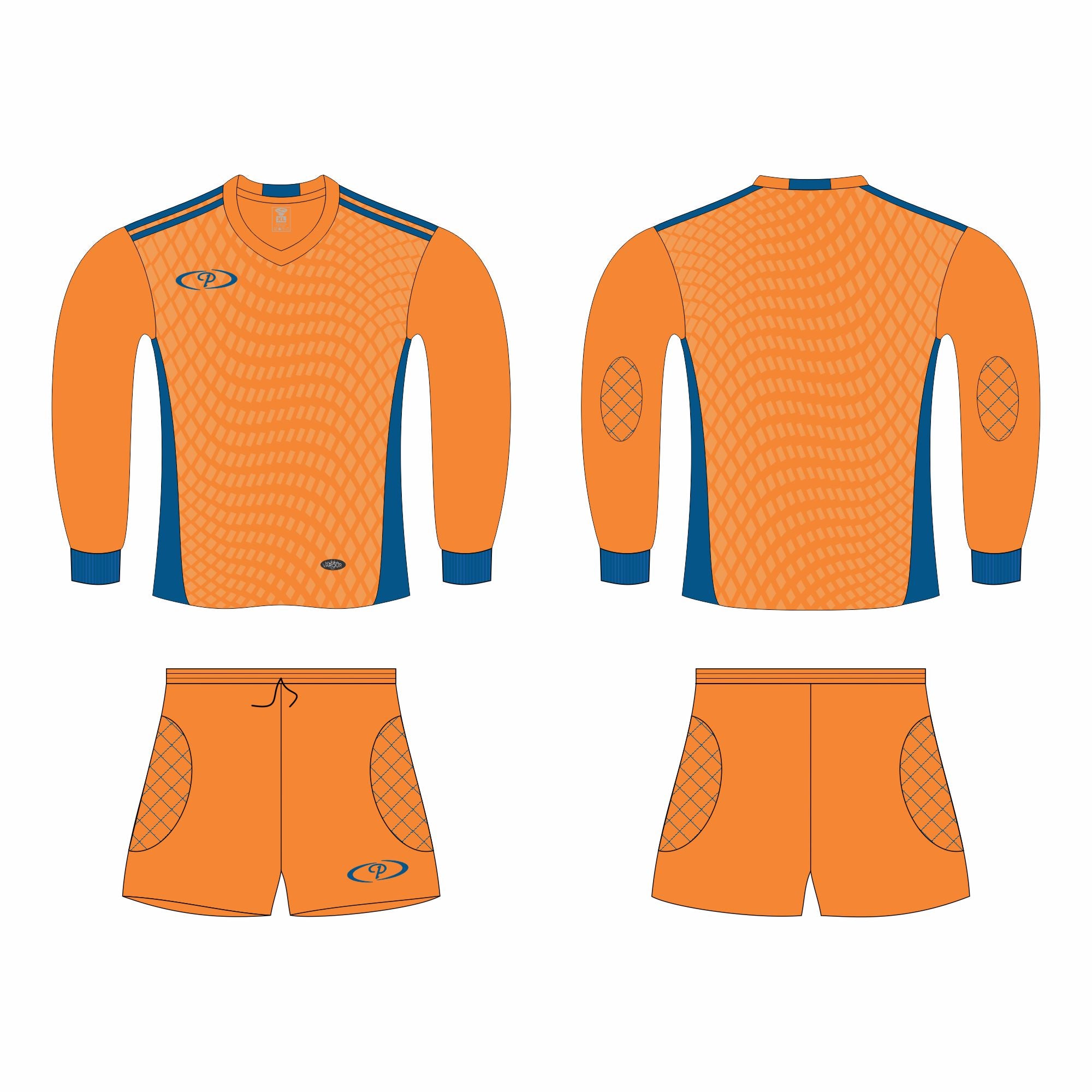 Mens Barcelona Goalkeeper Set