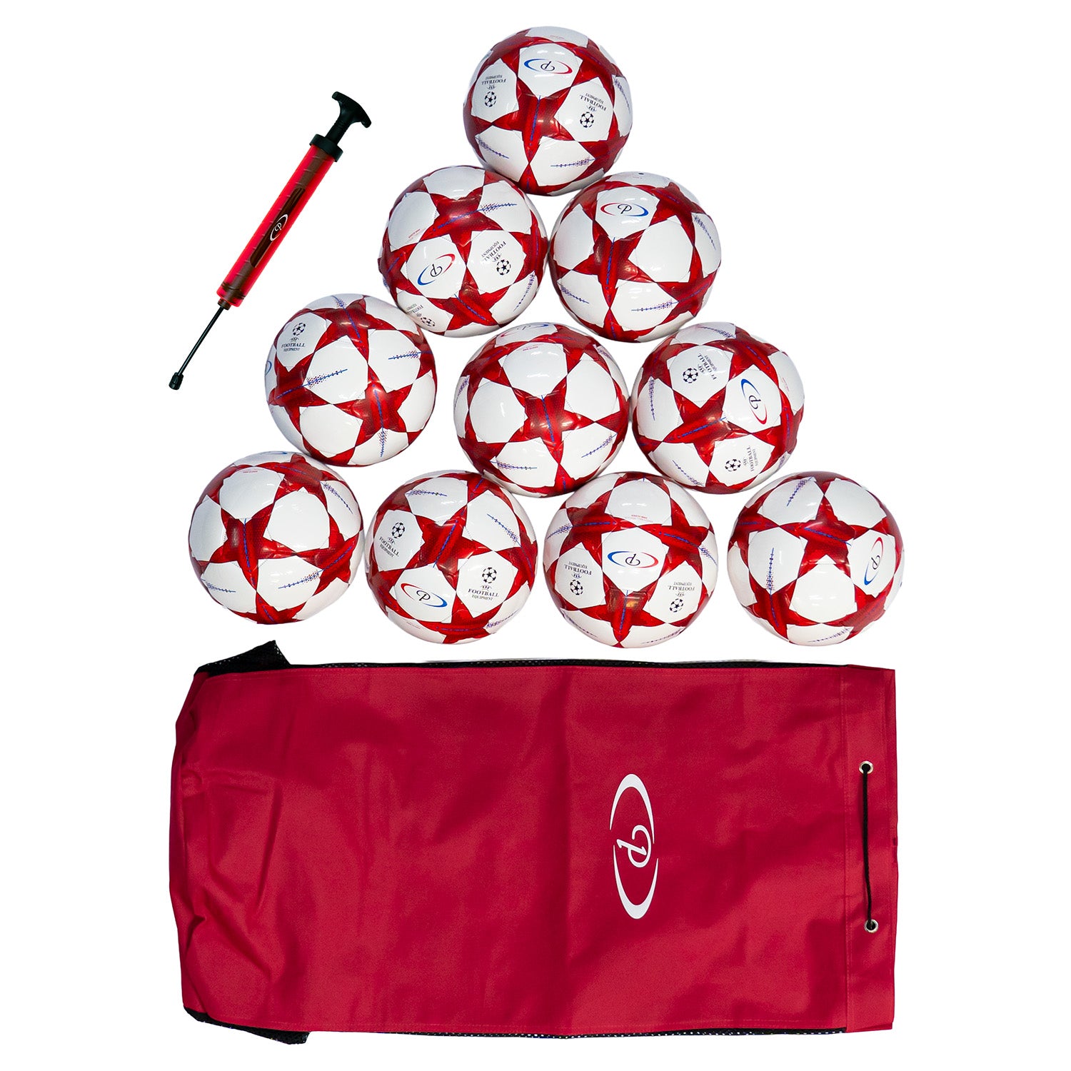 Premier 10 Ball Glider Bundle - Red
