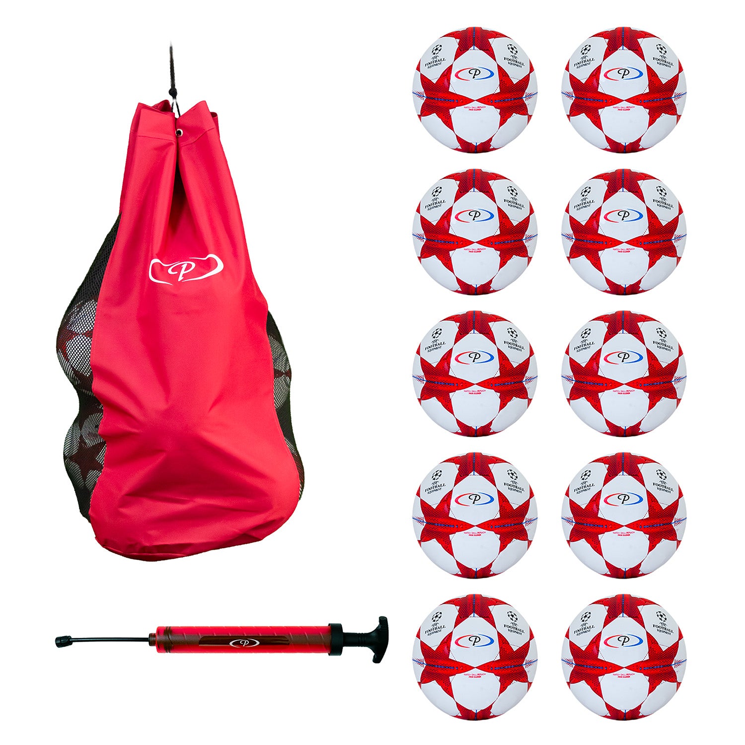Premier 10 Ball Glider Bundle - Red