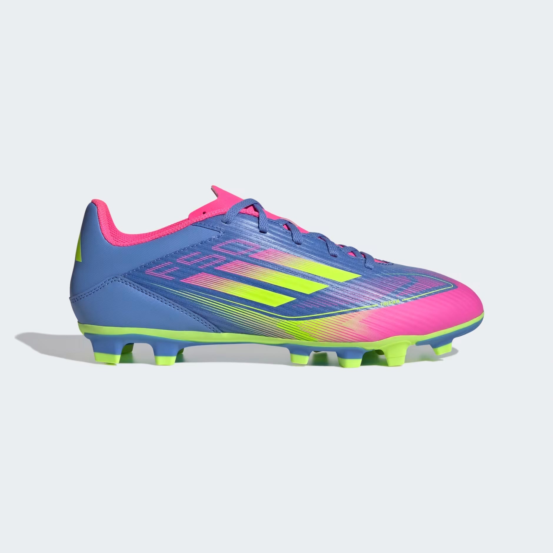 Adidas F50 Club FG/MG Boot Blue/Pink/Yellow