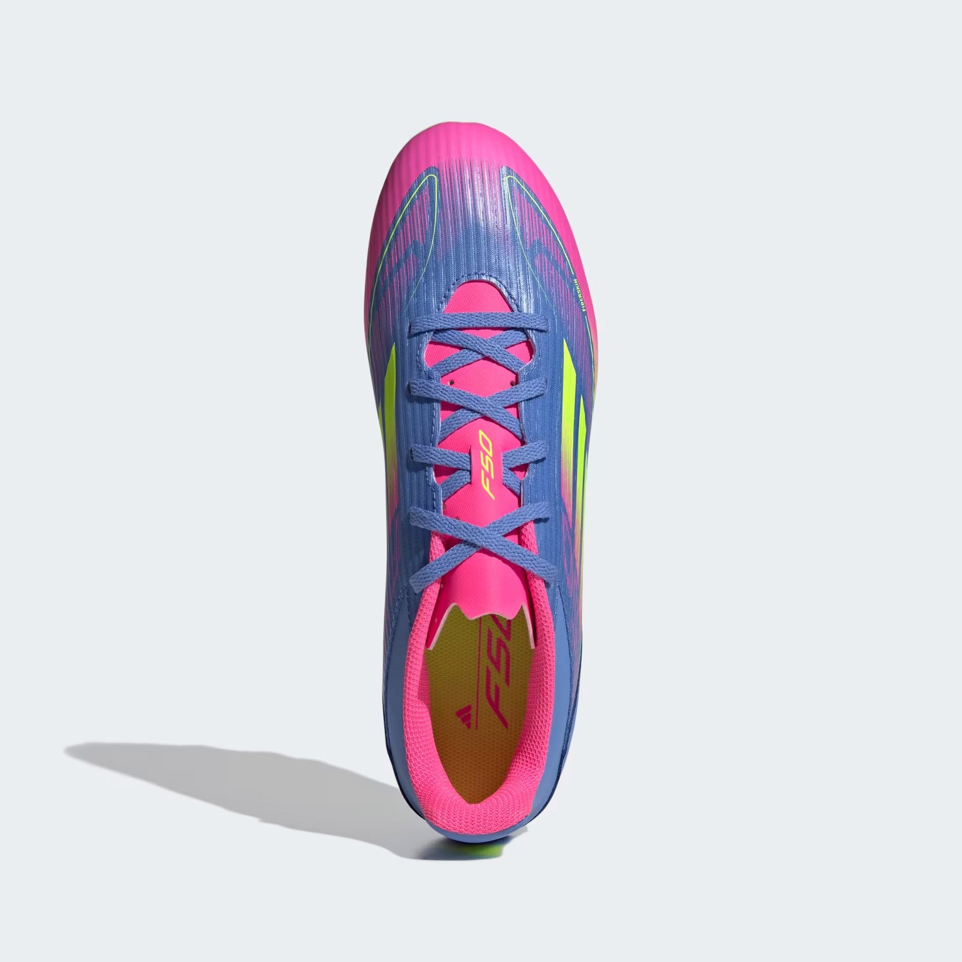 Adidas F50 Club FG/MG Boot Blue/Pink/Yellow