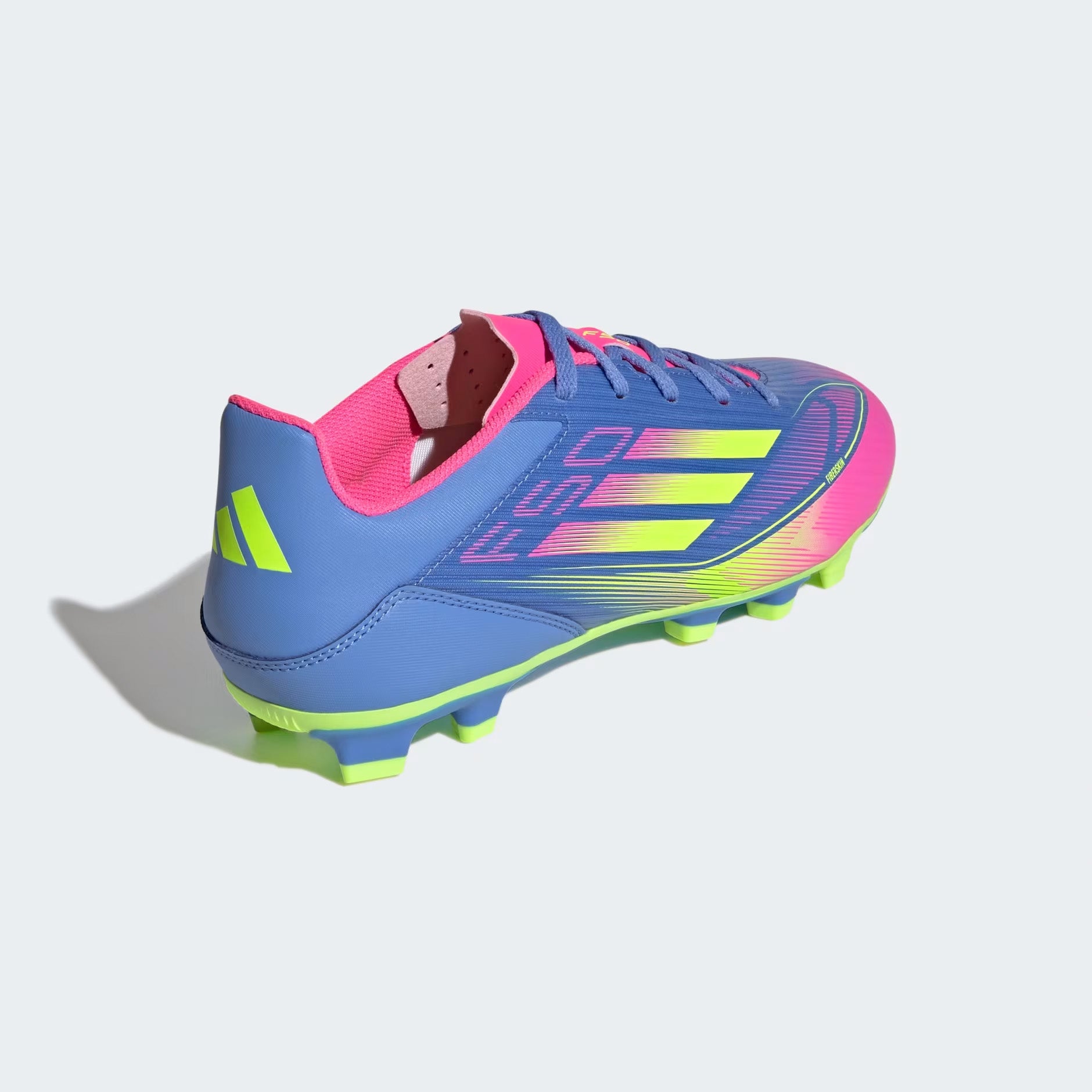 Adidas F50 Club FG/MG Boot Blue/Pink/Yellow