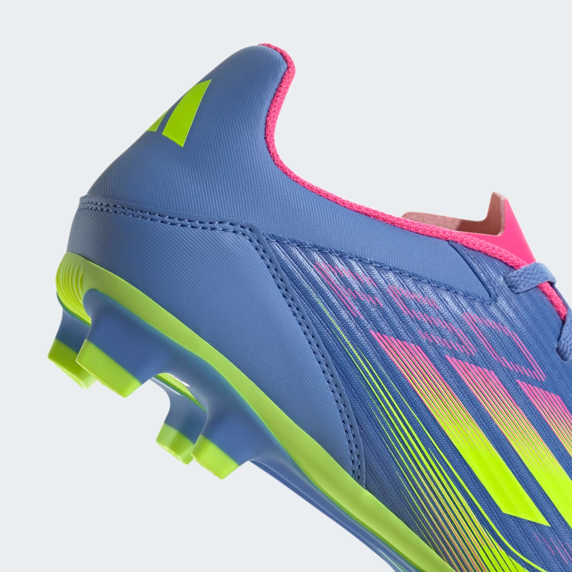 Adidas F50 Club FG/MG Boot Blue/Pink/Yellow