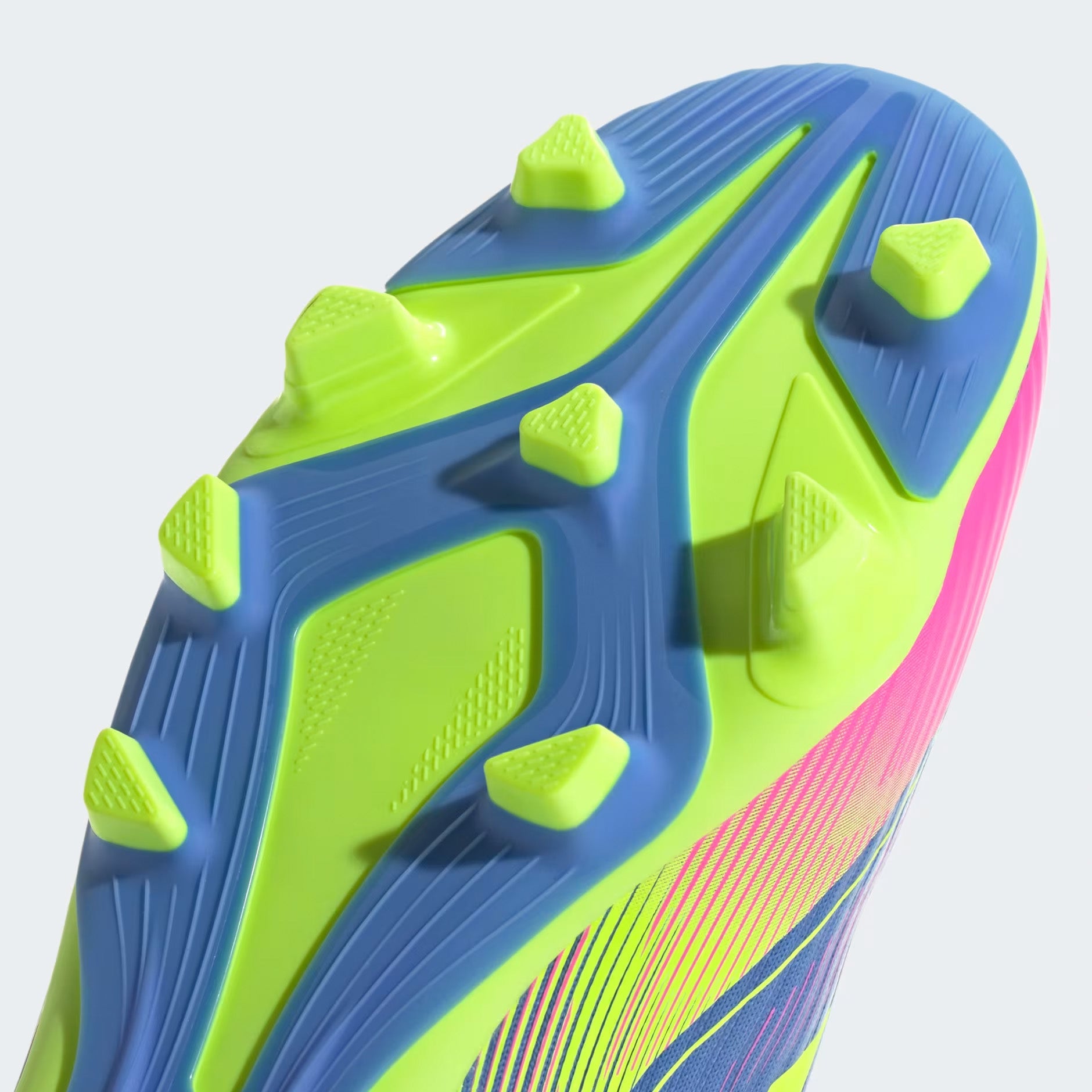 Adidas F50 Club FG/MG Boot Blue/Pink/Yellow