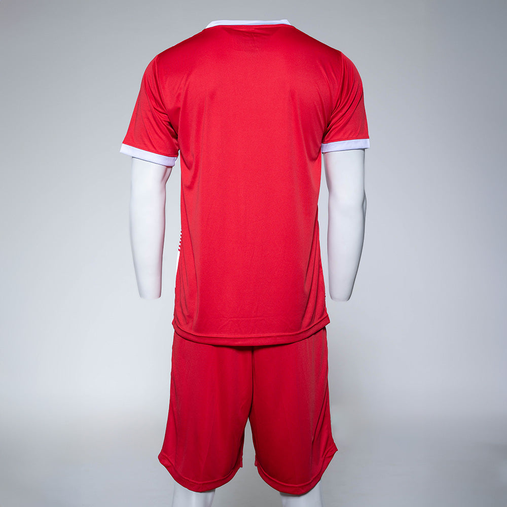 Mens Victoria Striped Soccer Tops and Shorts (Set of 14)