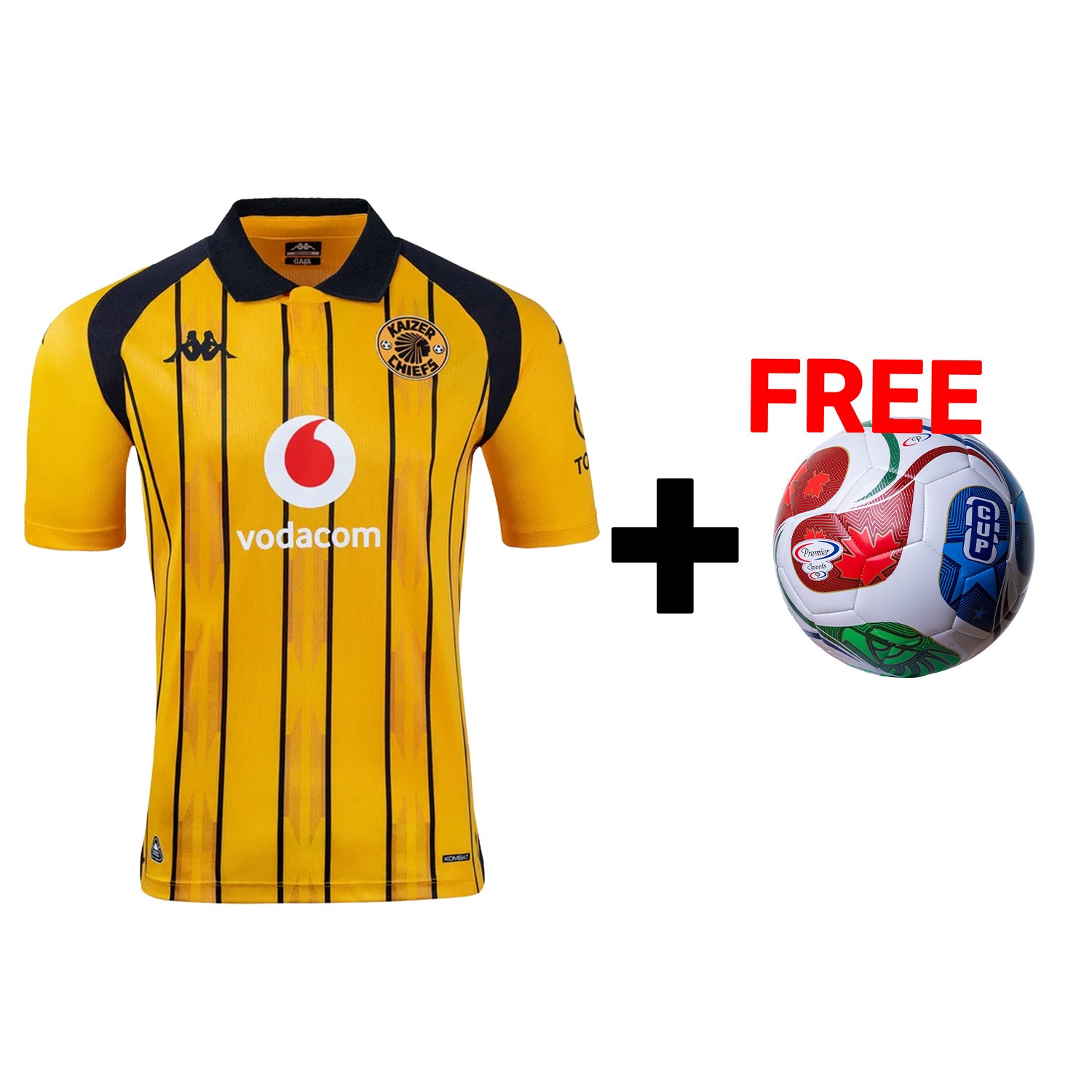 Kaizer Chiefs Kombat 2027 Mens Home Jersey