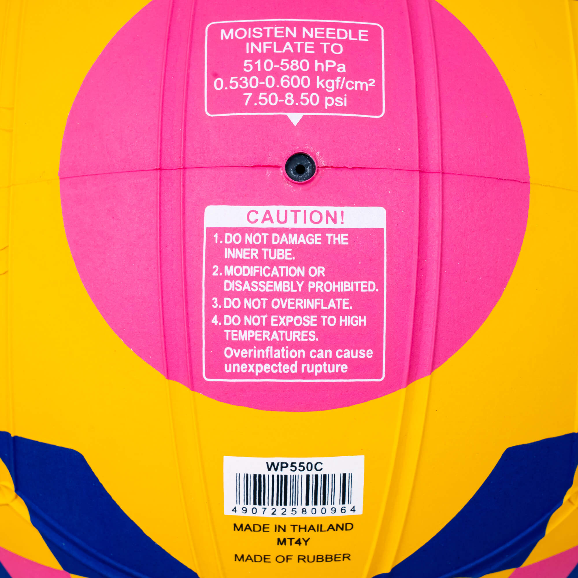 Mikasa WP550C Mens Official Waterpolo Game Ball Size 5