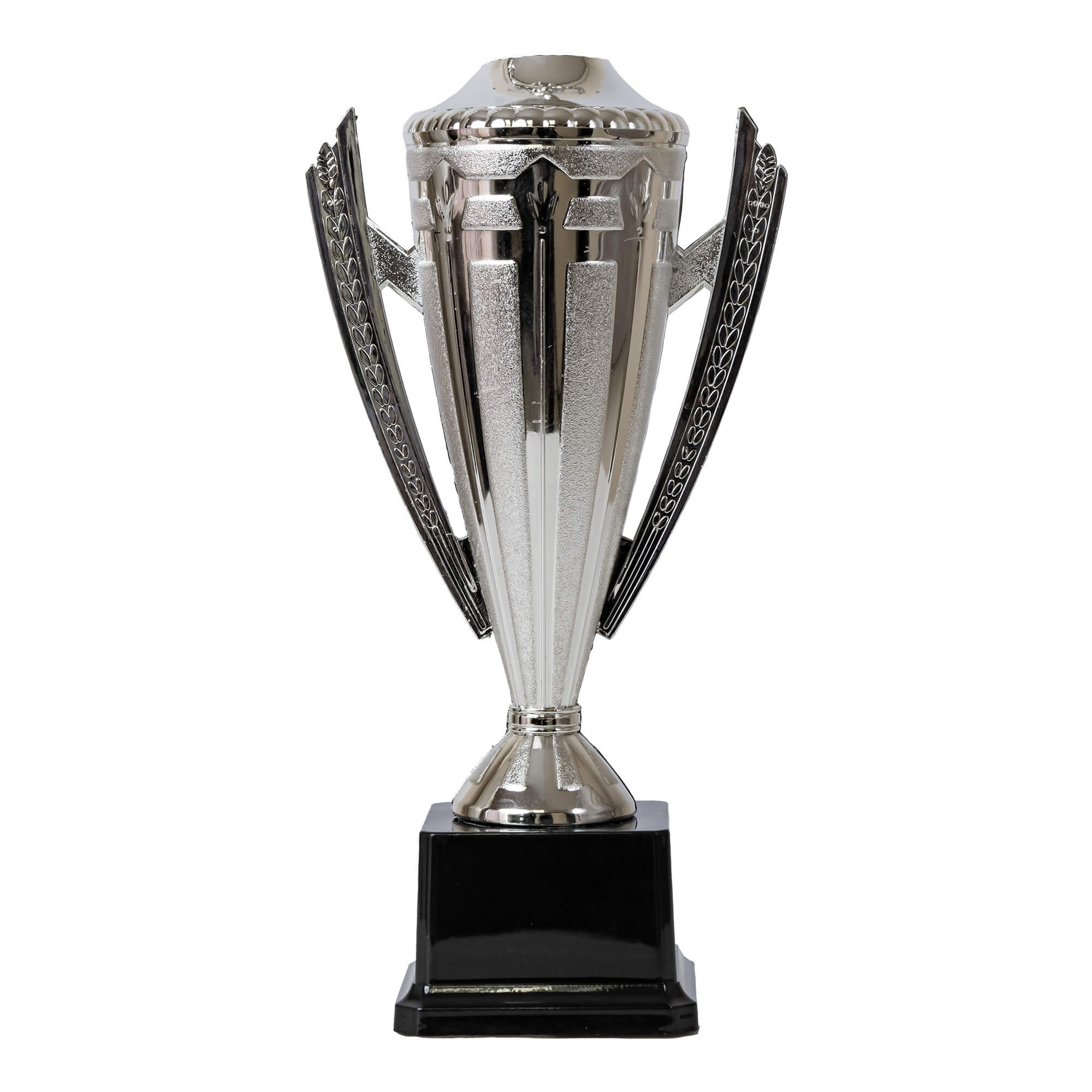 Plastic Trophy, Silver, Large, 28Cm