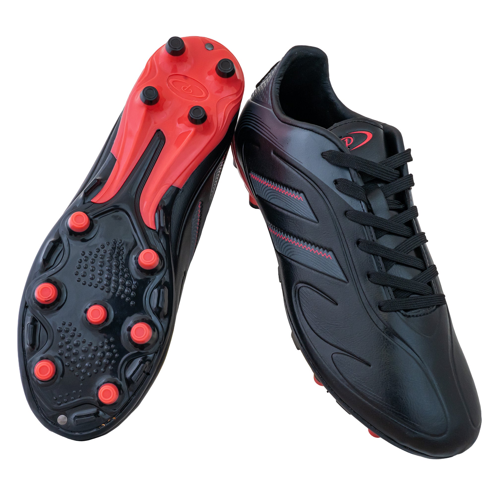 Mens Copa Pure Soccer Boot Black/Red