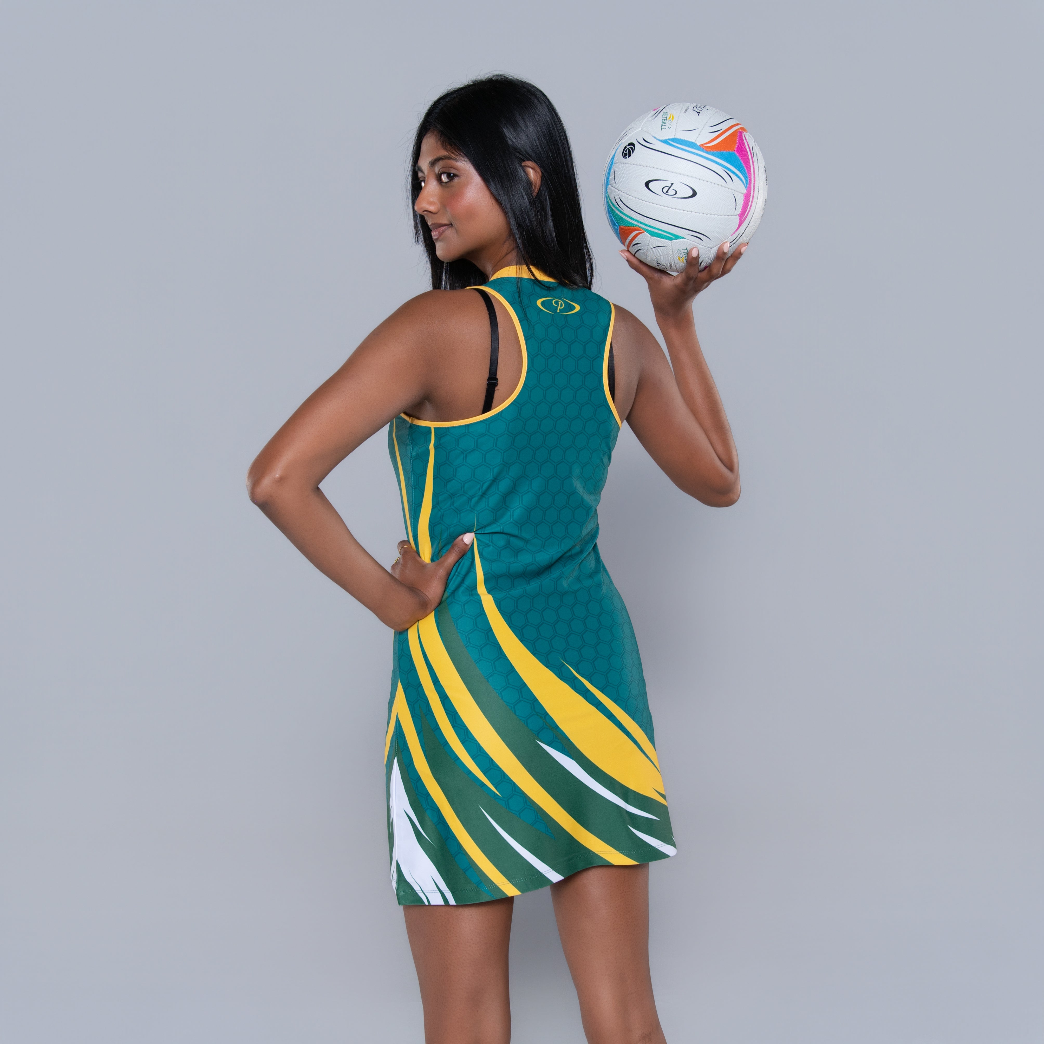 Ladies Jaguar Sublimated Netball Dresses