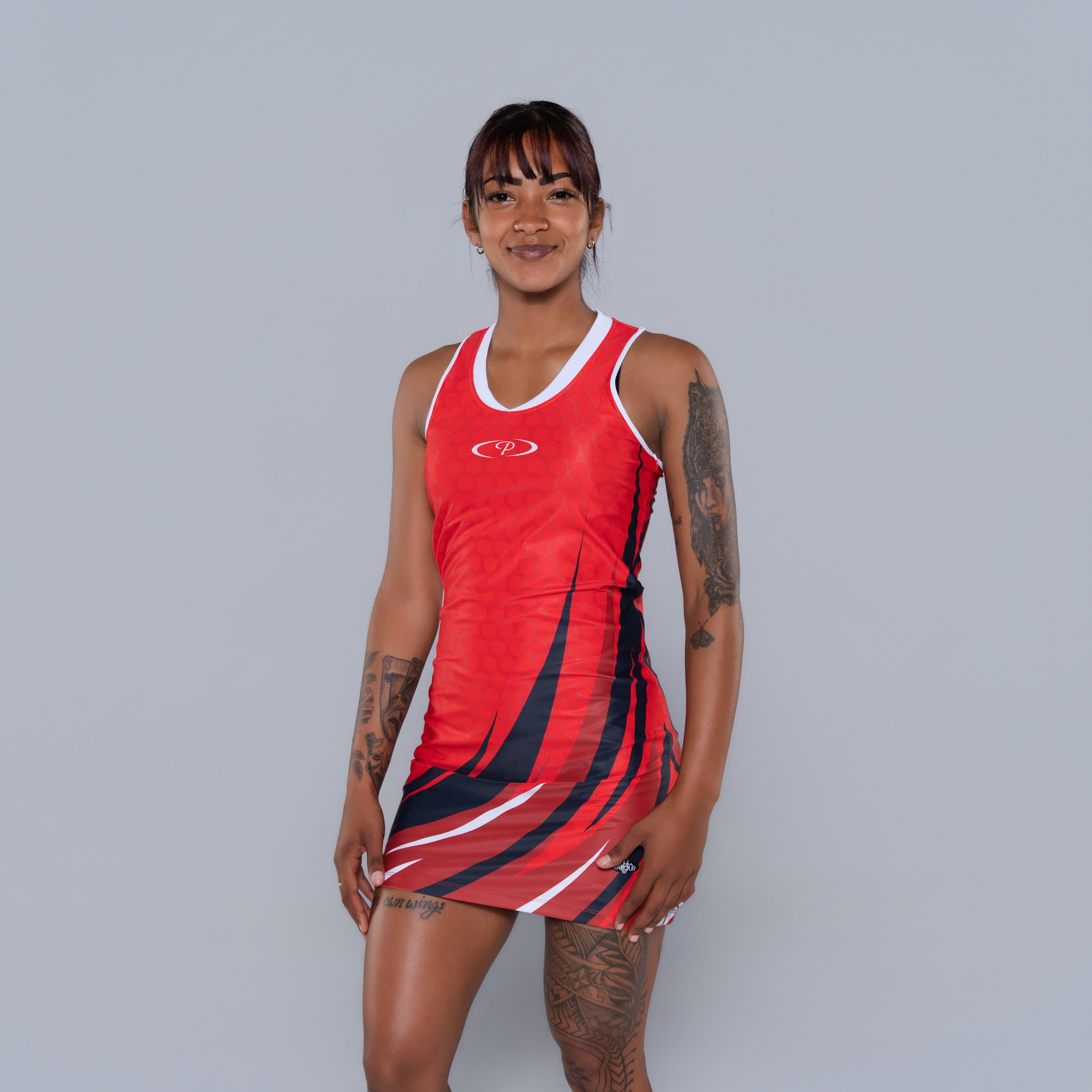 Ladies Jaguar Sublimated Netball Dresses