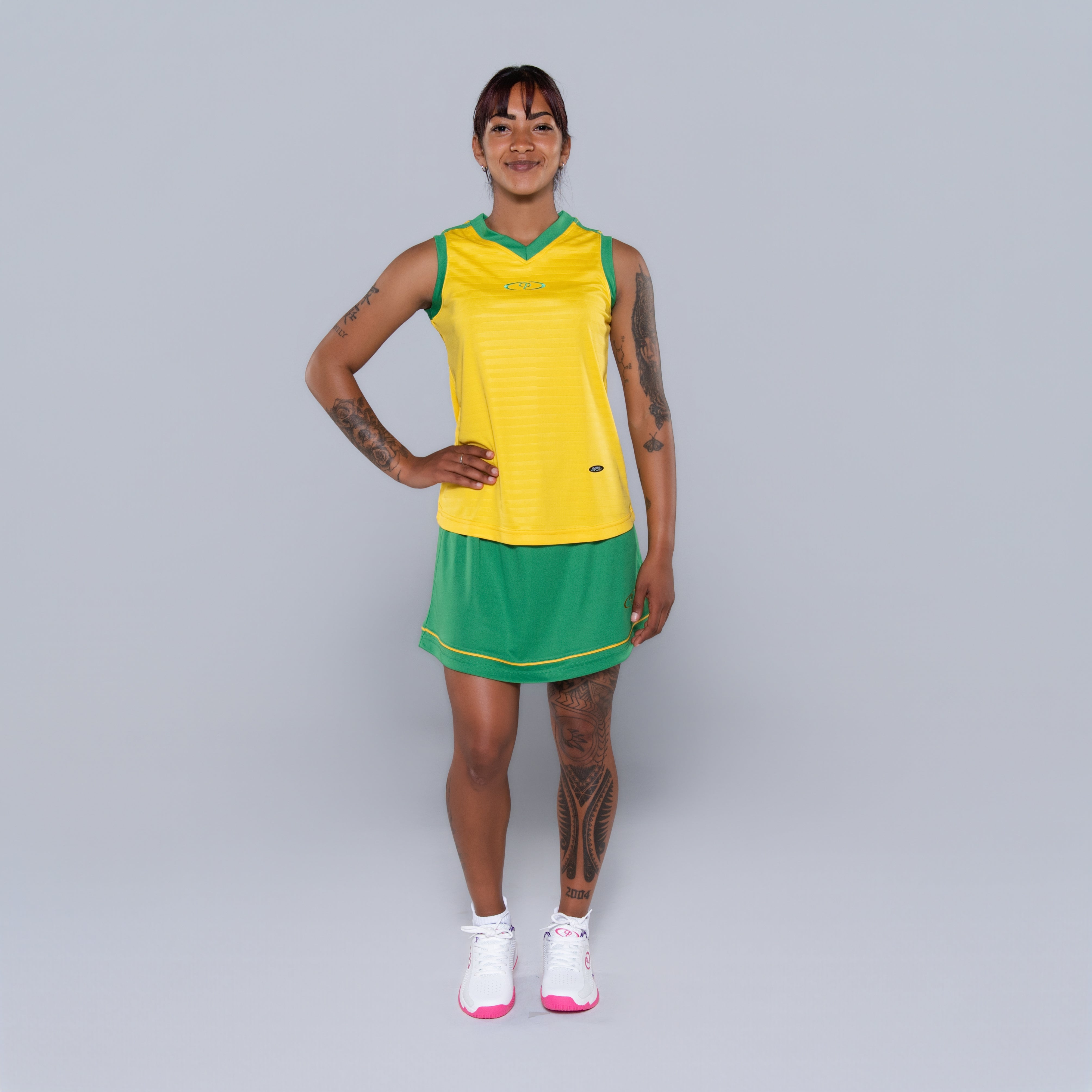 Ladies Brasil Netball Tops &amp; Skirts