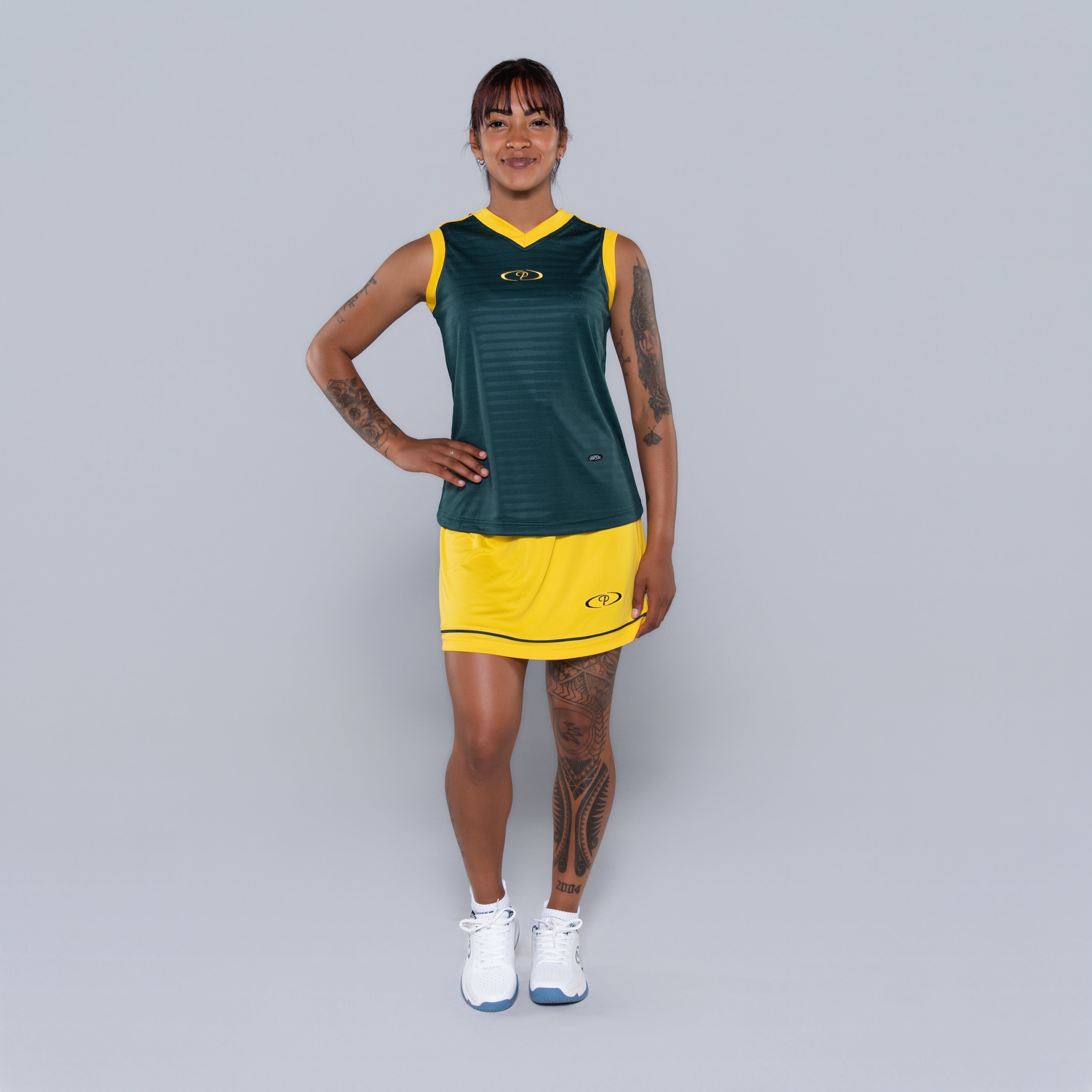 Ladies Brasil Netball Tops &amp; Skirts