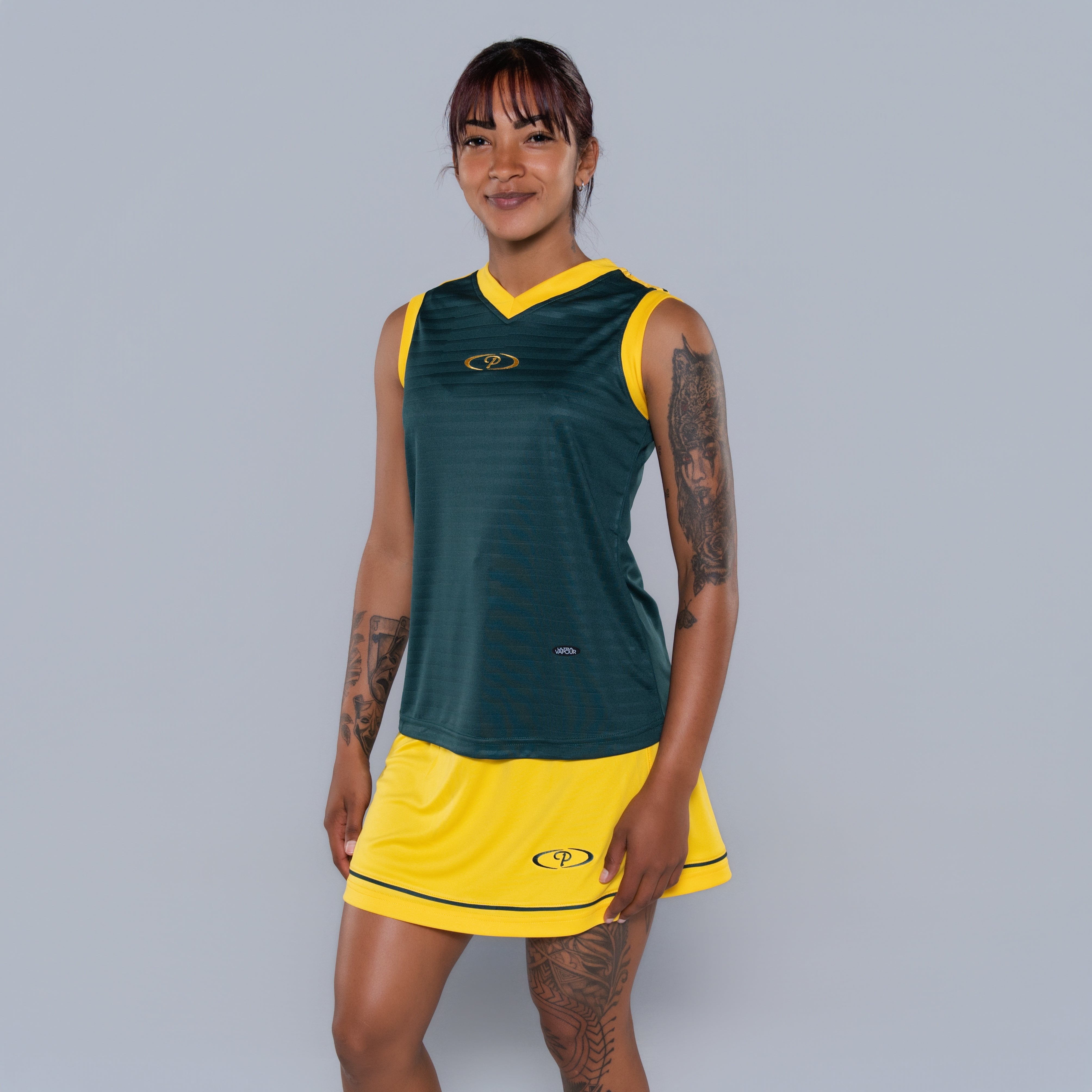 Ladies Brasil Netball Tops &amp; Skirts