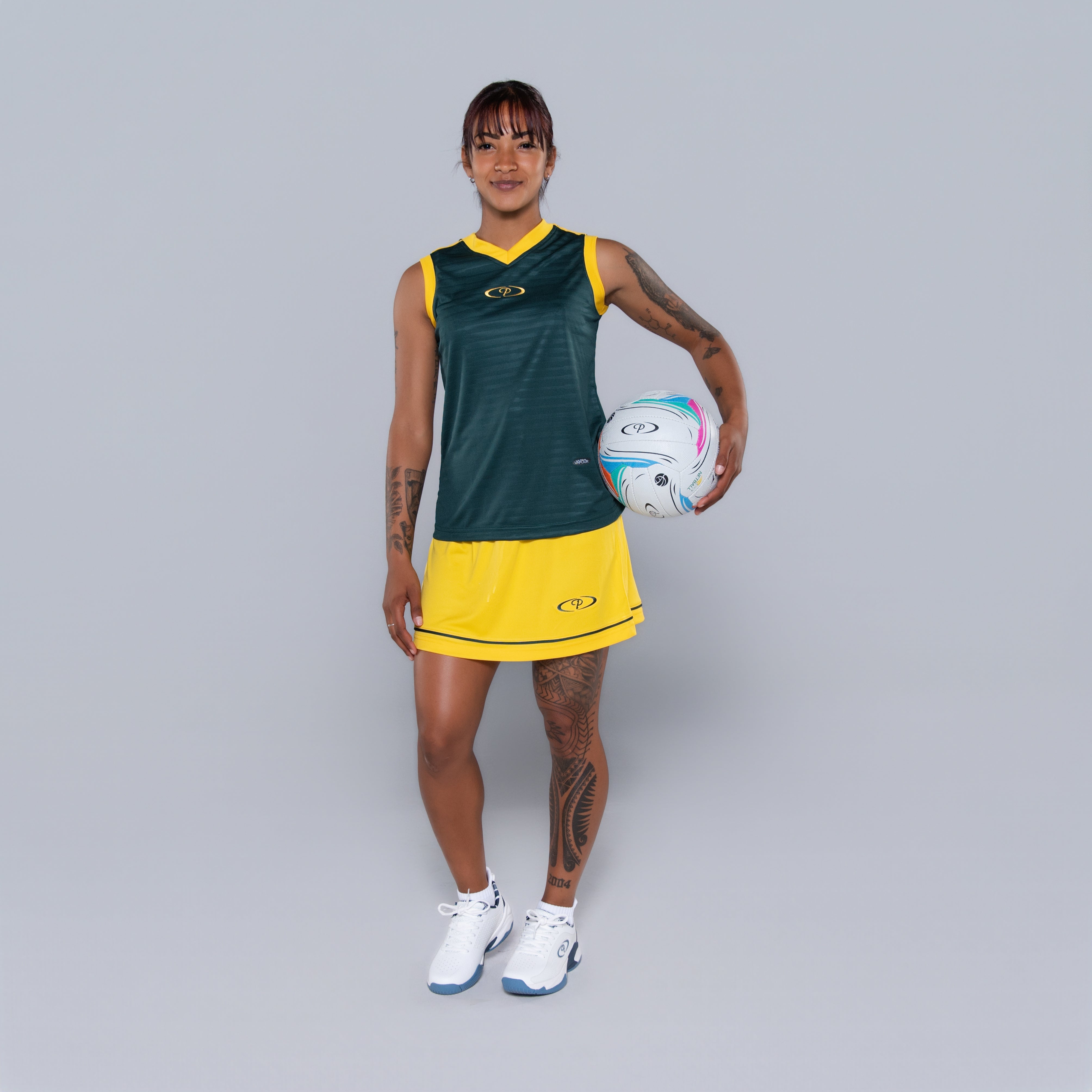 Ladies Brasil Netball Tops &amp; Skirts