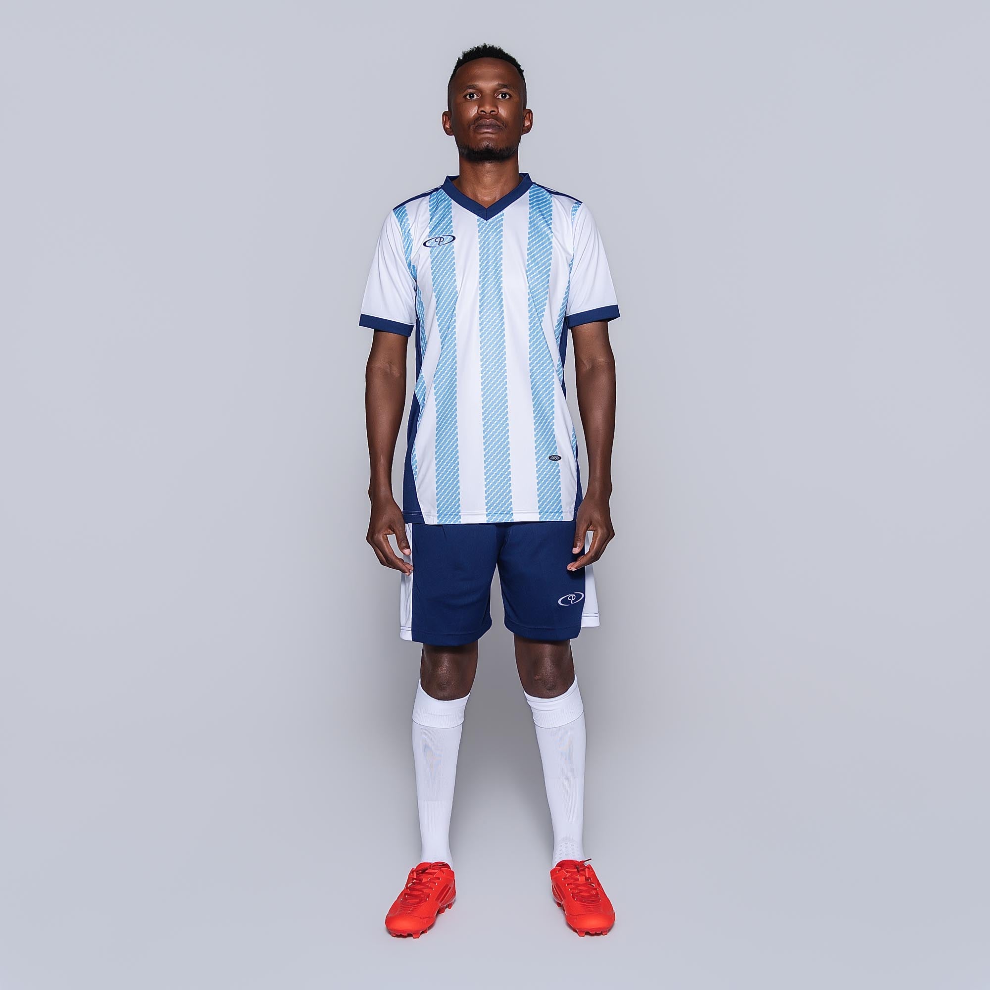 Mens Barcelona Soccer Tops and Shorts (Set of 14)
