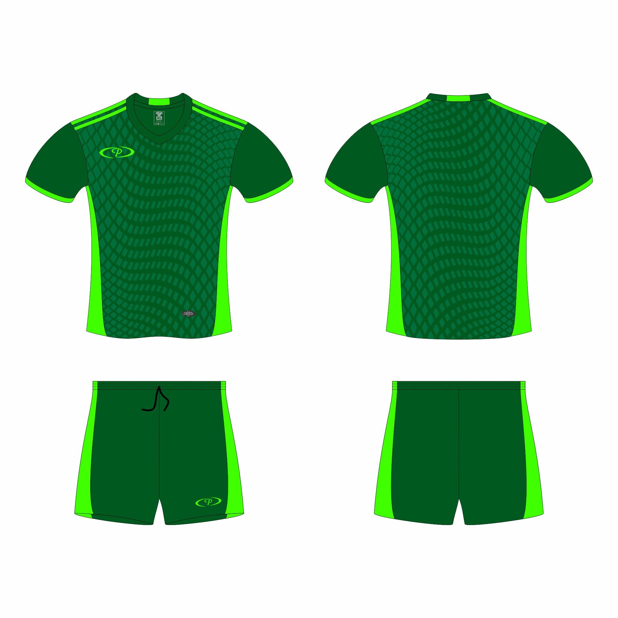 Mens Barcelona Soccer Tops and Shorts (Set of 14)