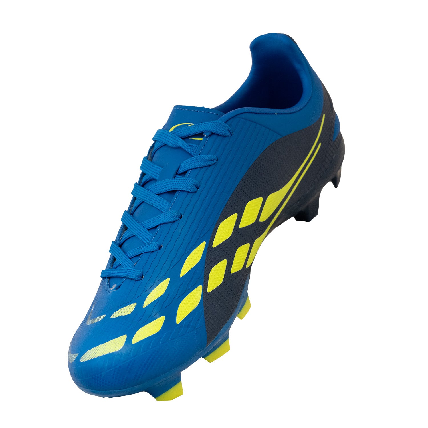 Youth Vision Soccer Boot Navy/Royal/Yellow