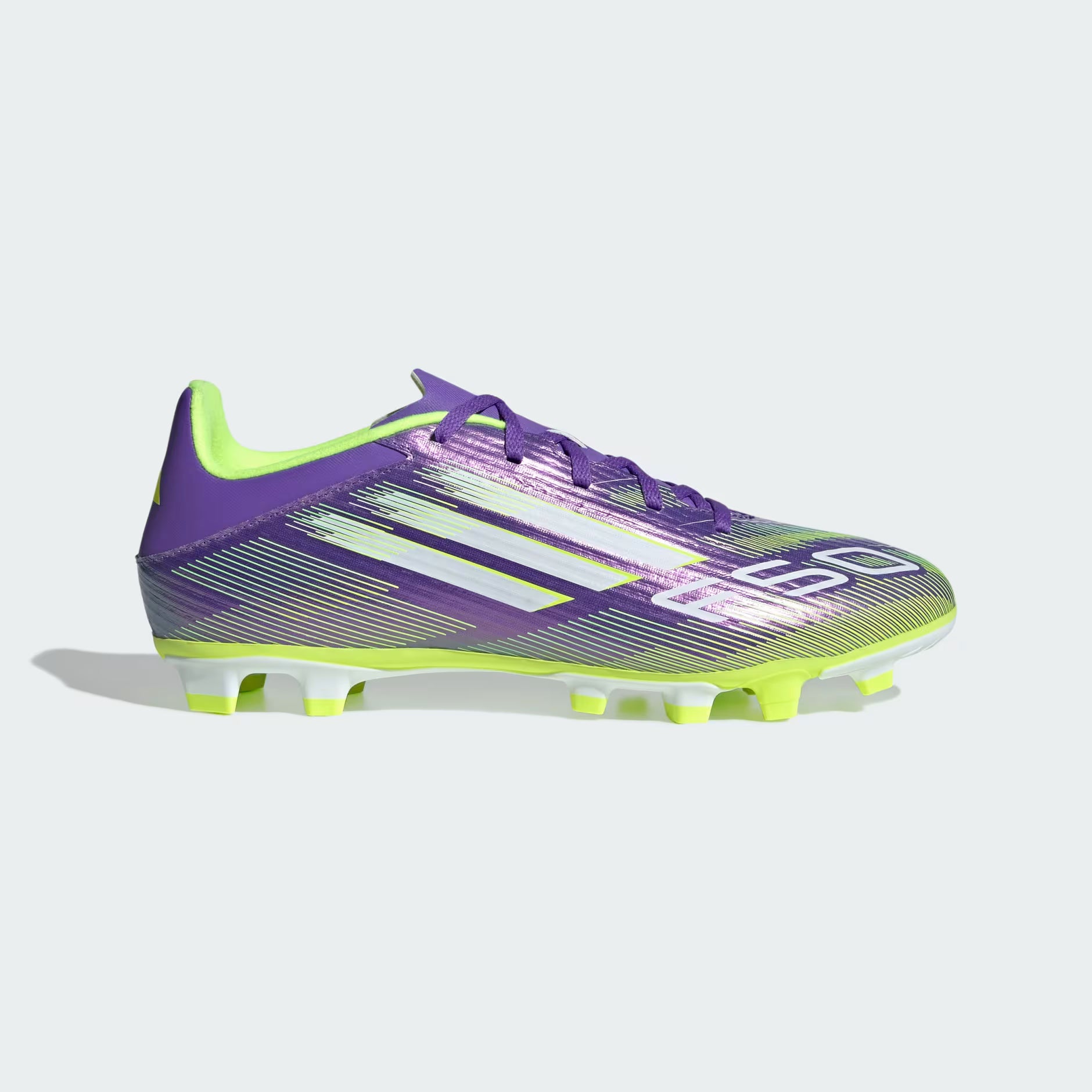 Adidas F50 Club FG/MG Boots Purple/Yellow