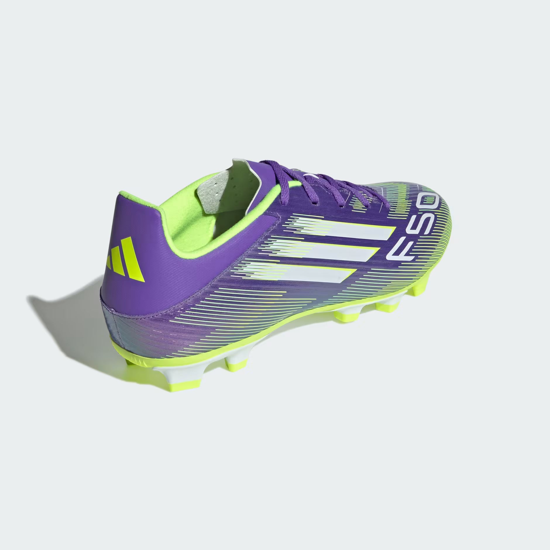 Adidas F50 Club FG/MG Boots Purple/Yellow