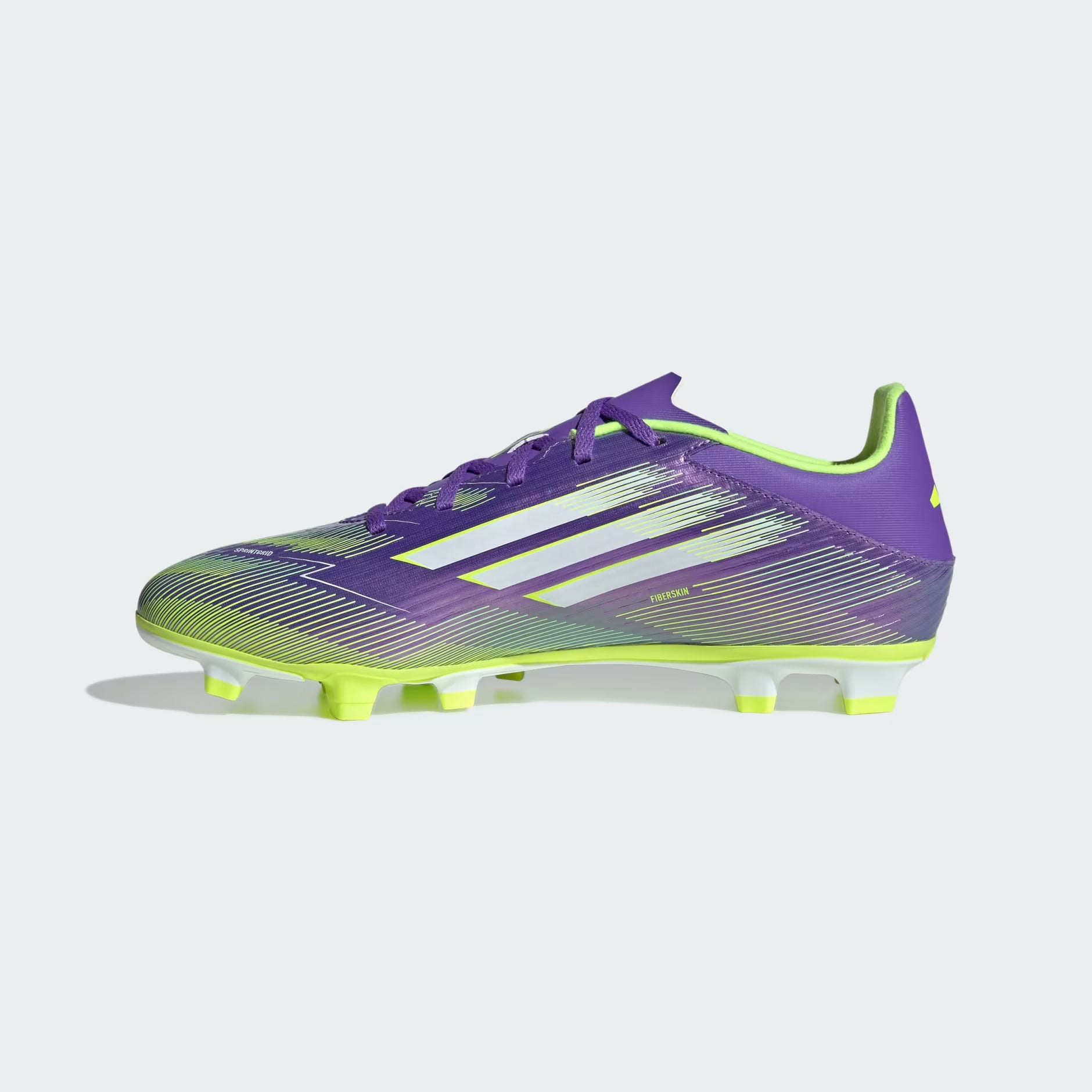 Adidas F50 Club FG/MG Boots Purple/Yellow