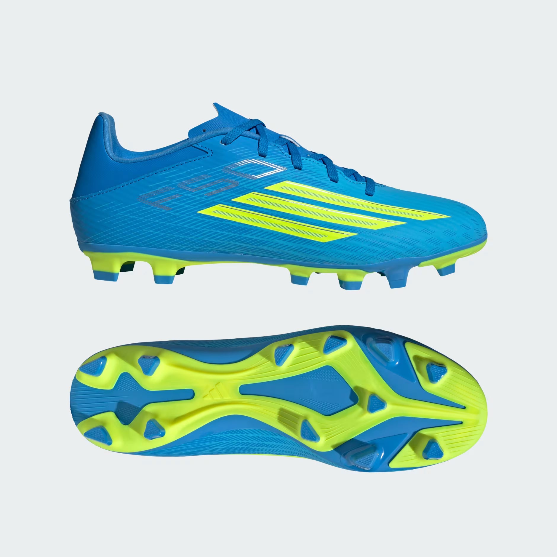 ADIDAS F50 CLUB FG/MG BOOT SKY/LIME