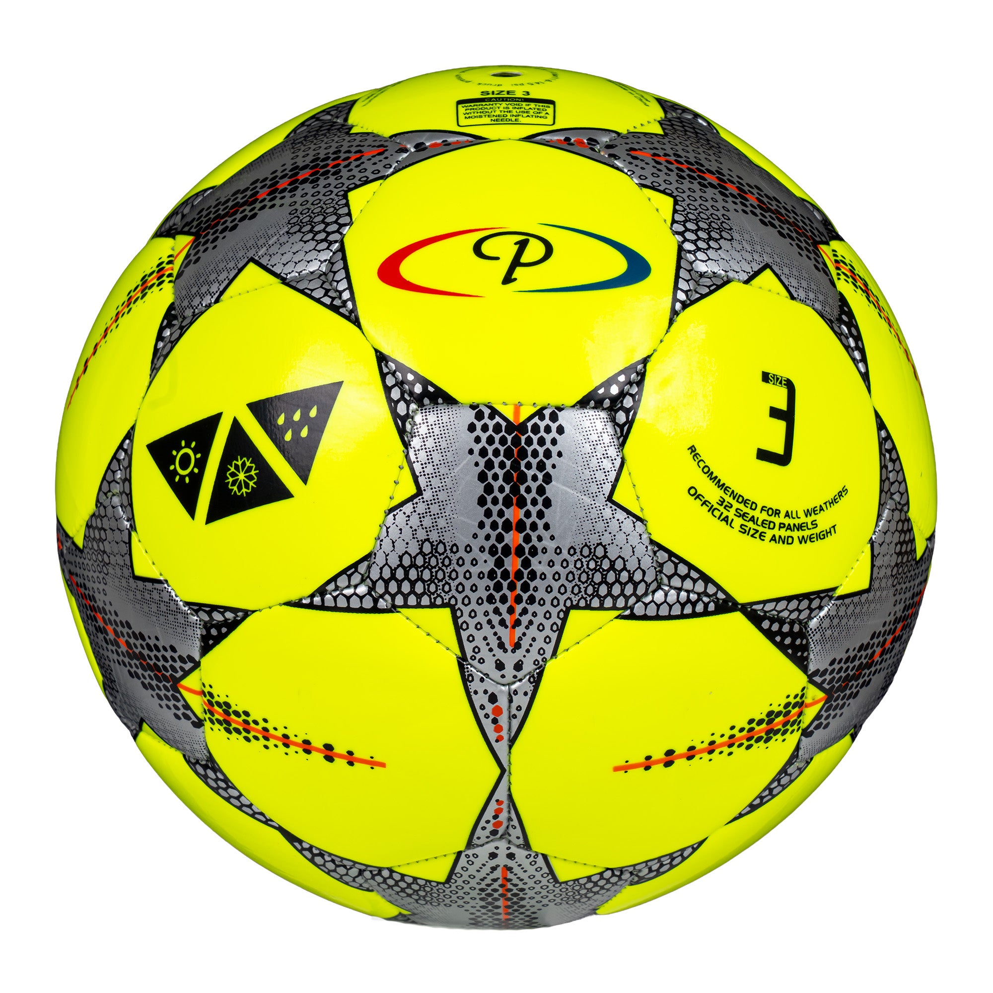 Premier Fluoro Glider Soccer Ball Size 3