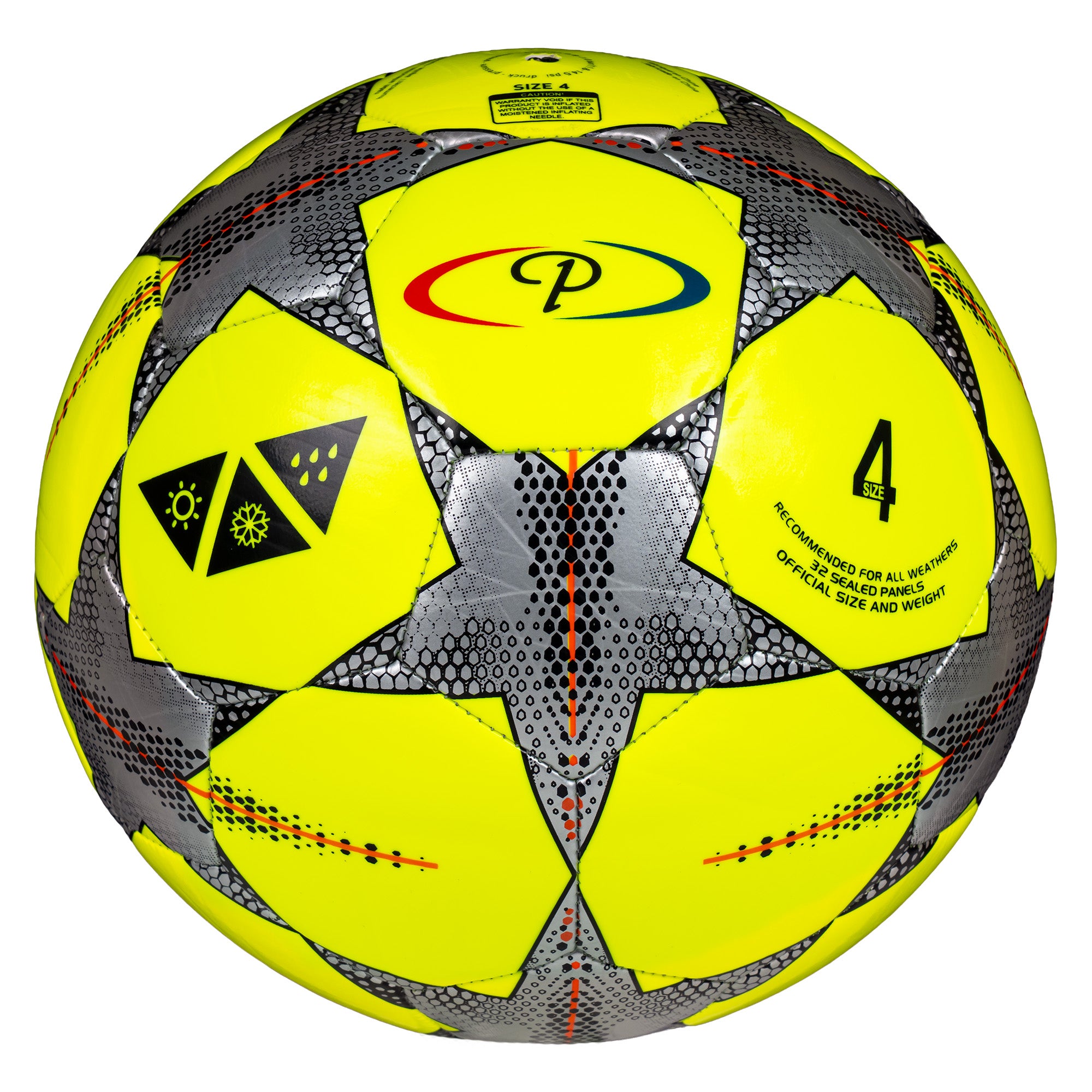 Premier Fluoro Glider Soccer Ball Size 4