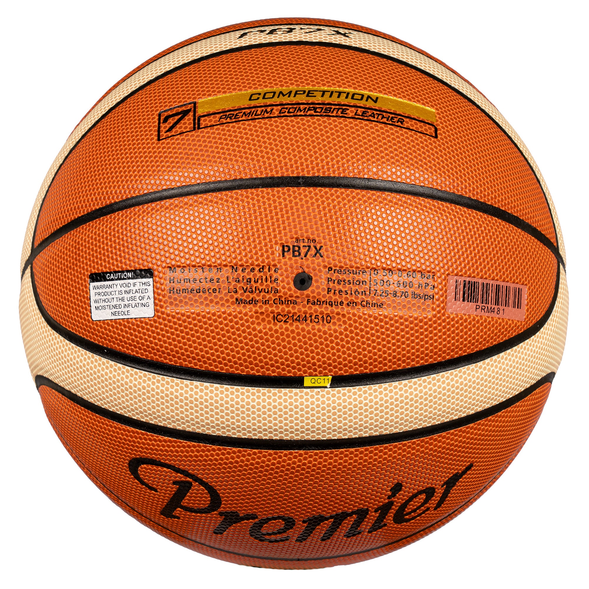 Premier PB7X Basketball Size 7
