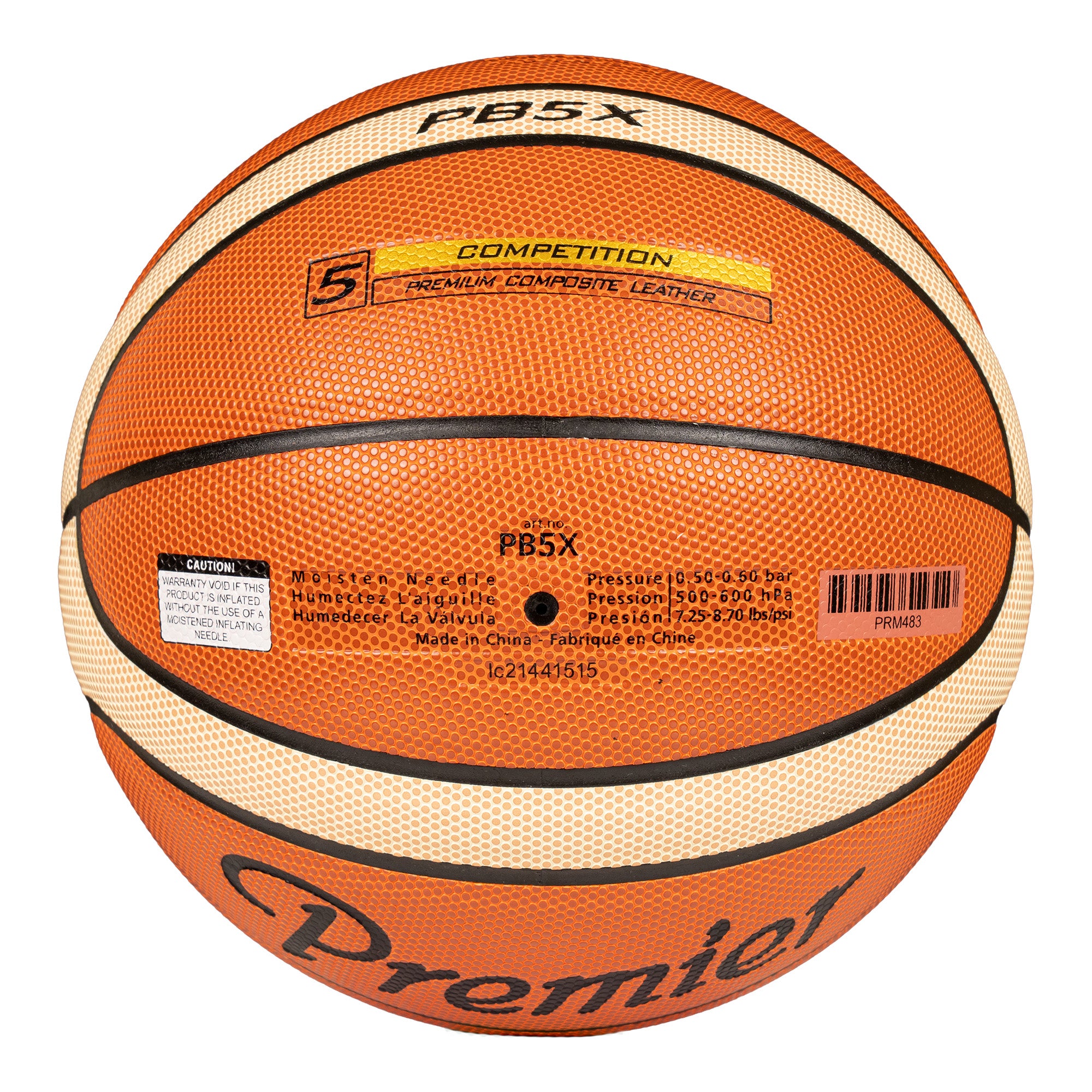 Premier PB5X Basketball Size 5