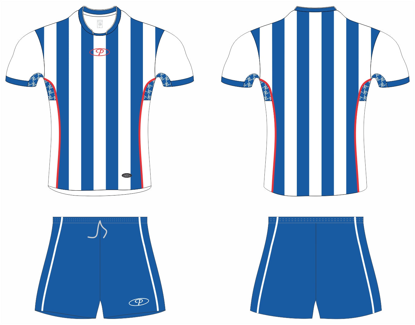 ROYAL-WHITE STRIPES DPS326 DYP526