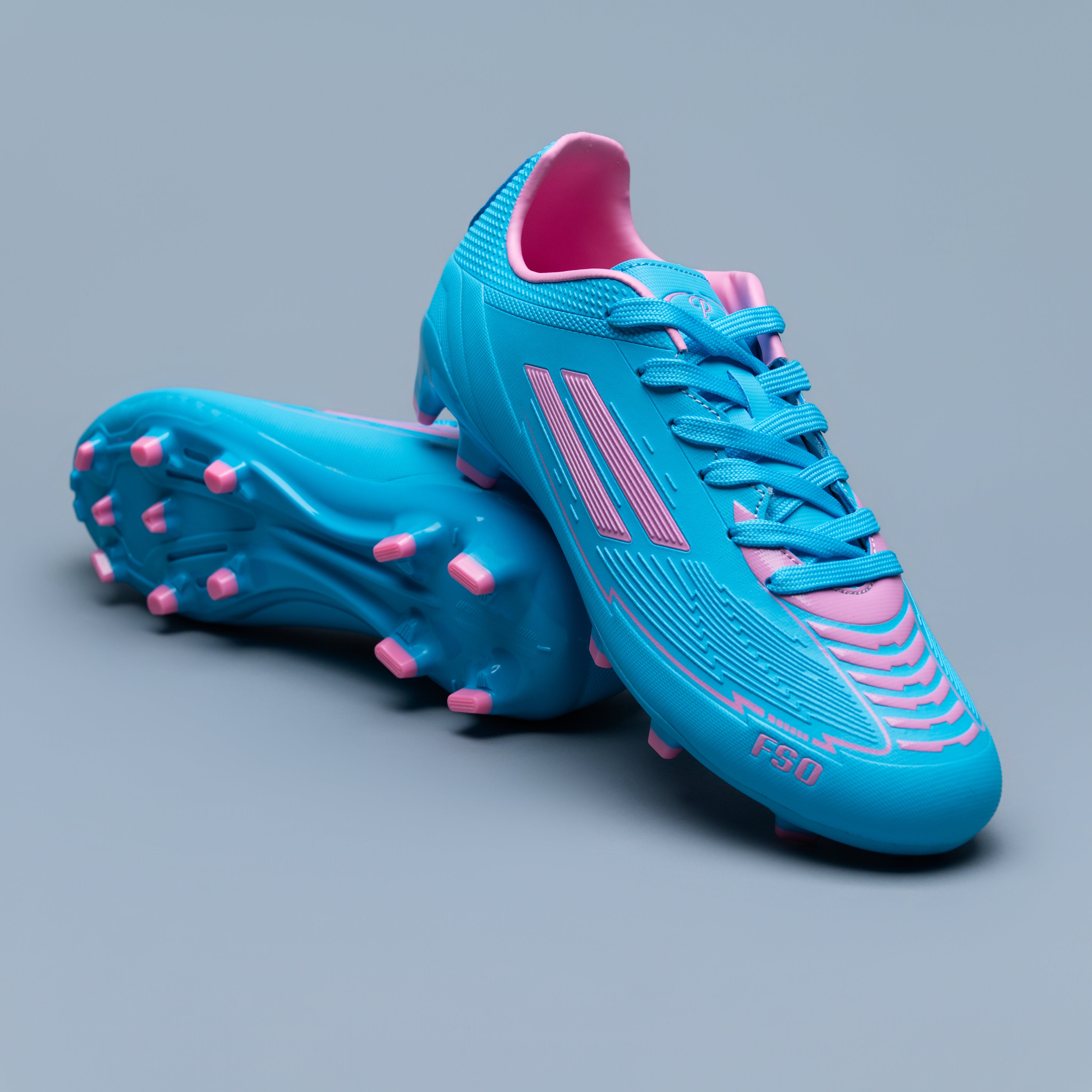 Youths FSO Blue/Lilac Soccer Boot