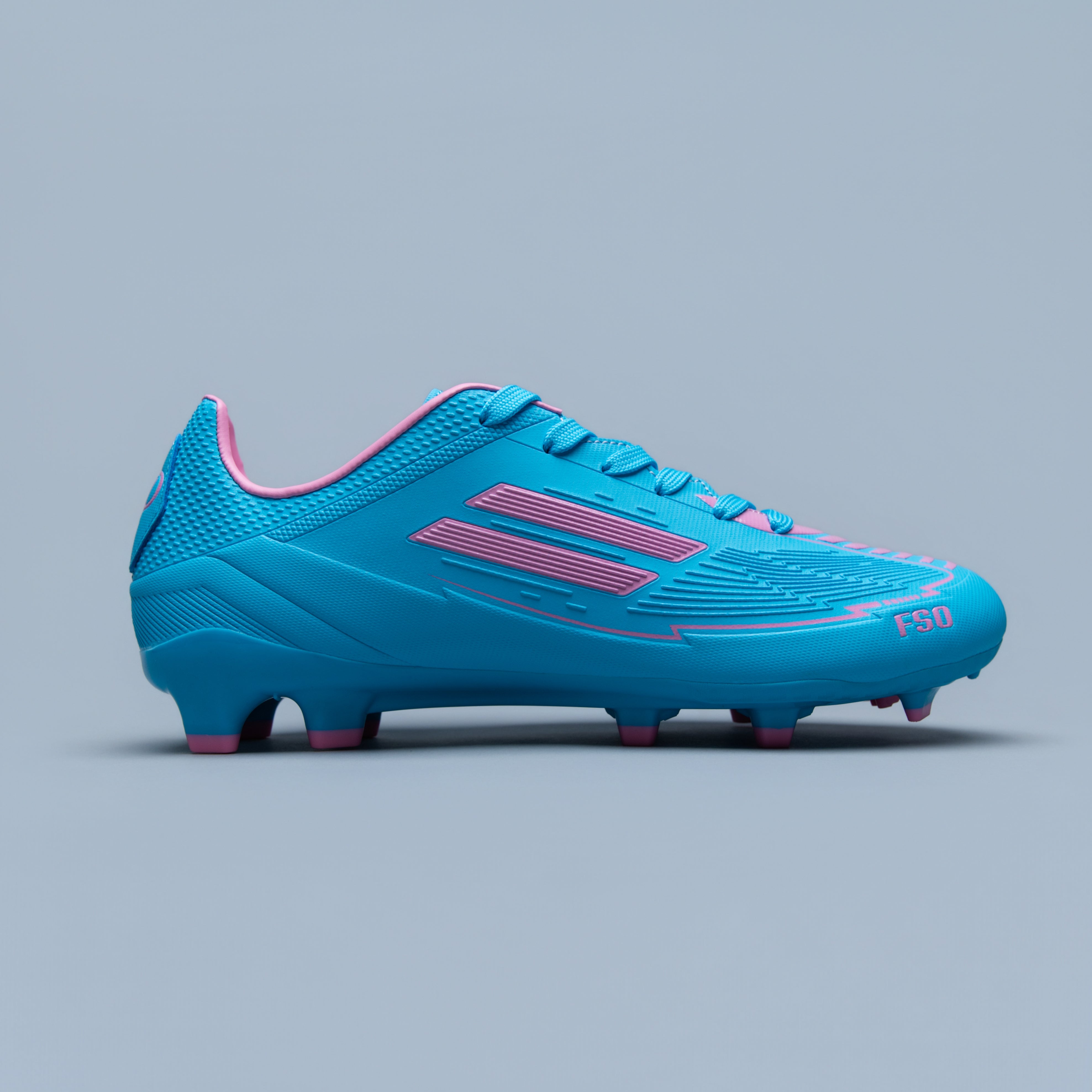 Youths FSO Blue/Lilac Soccer Boot