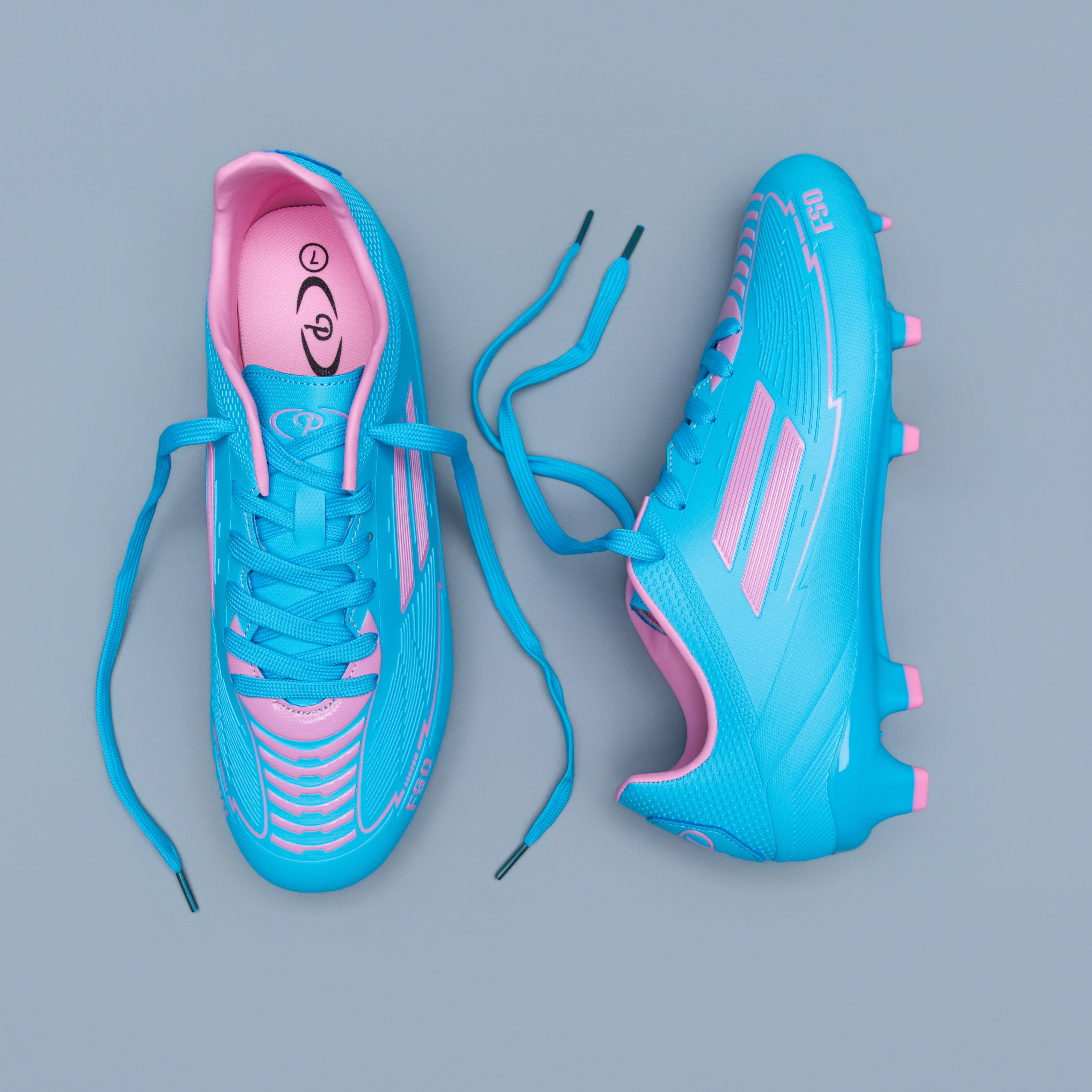 Youths FSO Blue/Lilac Soccer Boot