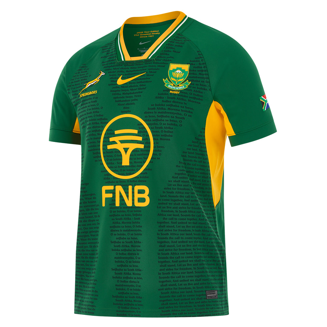 Springbok Men's Home 2026 Greatest Rivalry Stadium Jersey