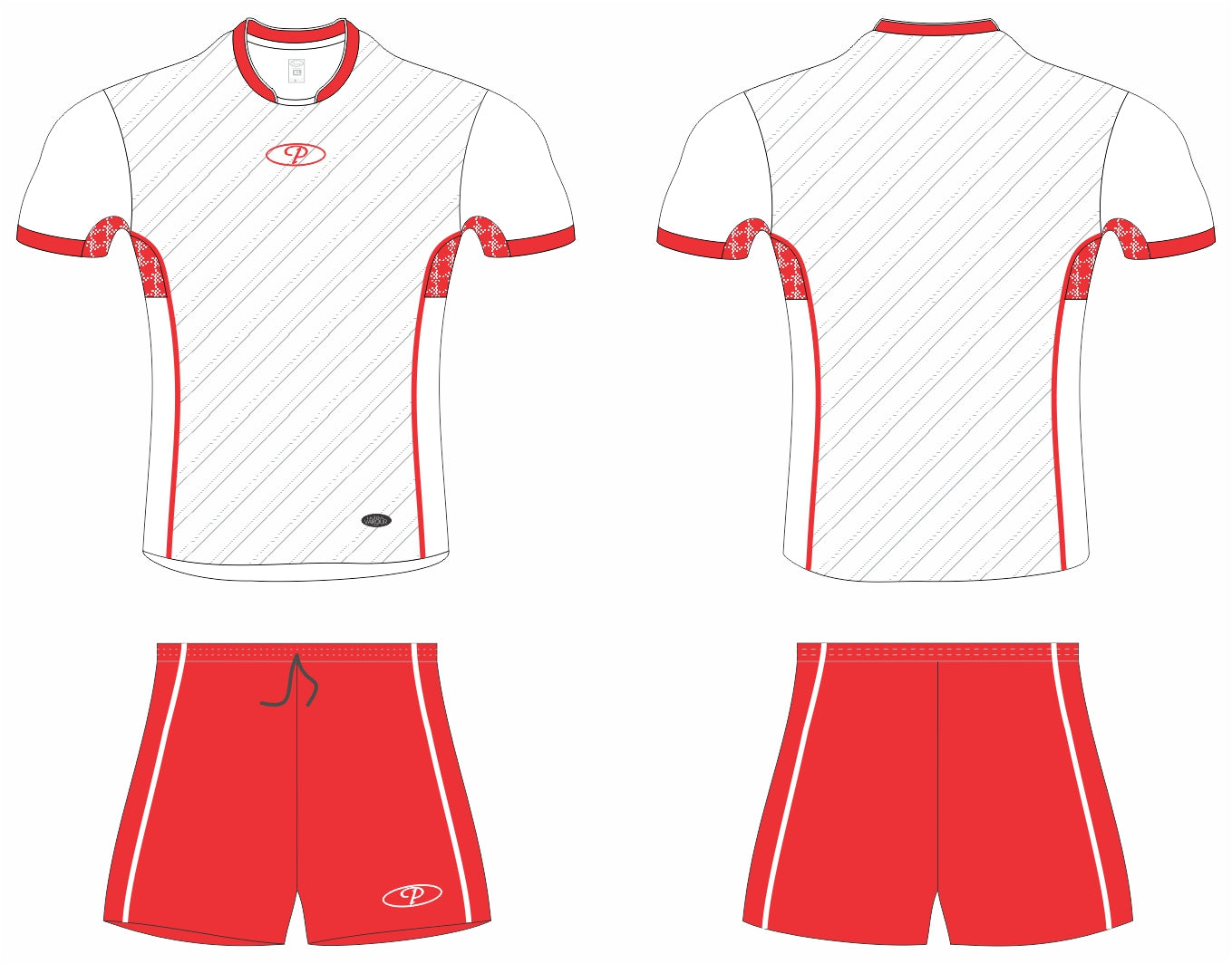 WHITE-RED DPS304