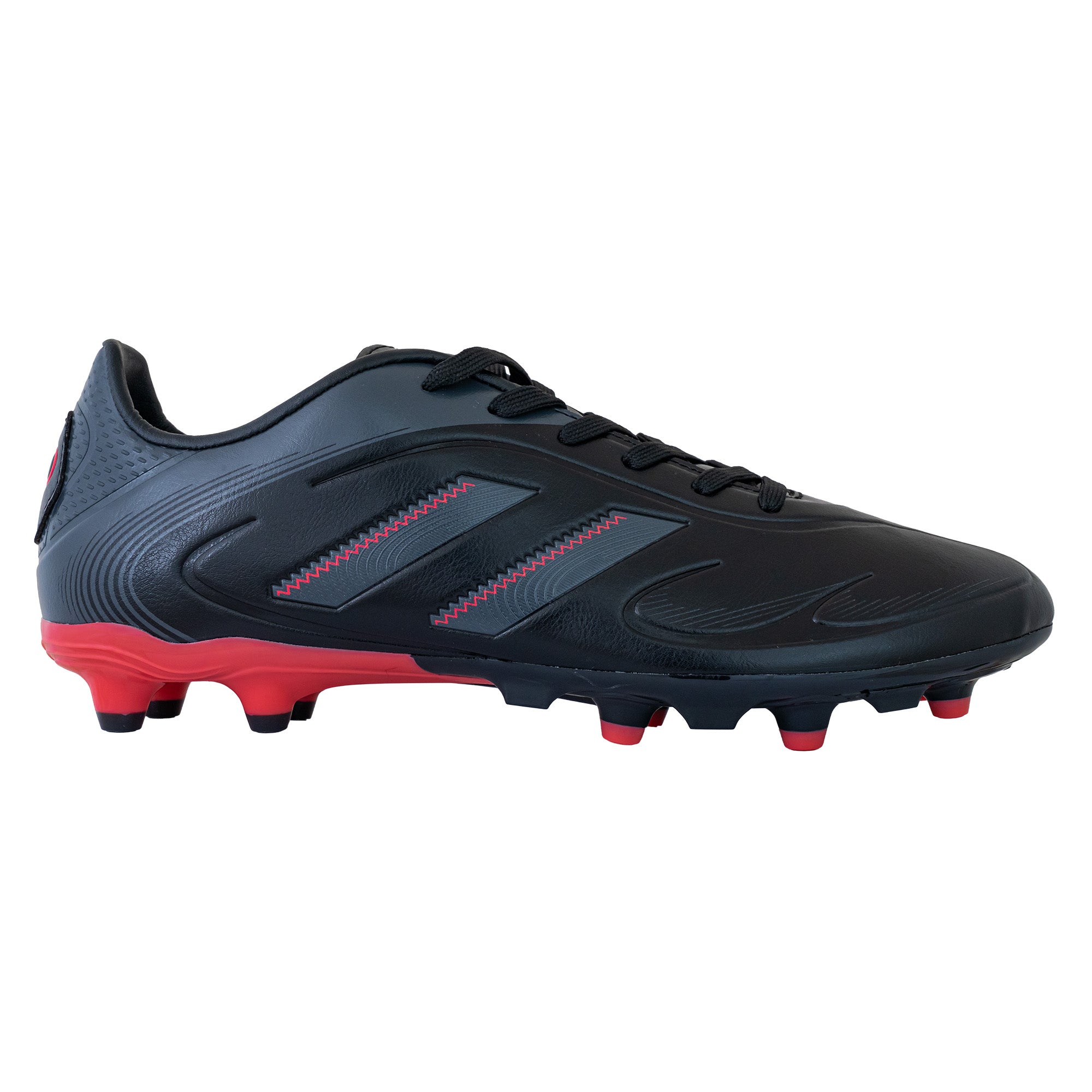 Mens Copa Pure Soccer Boot Black/Red