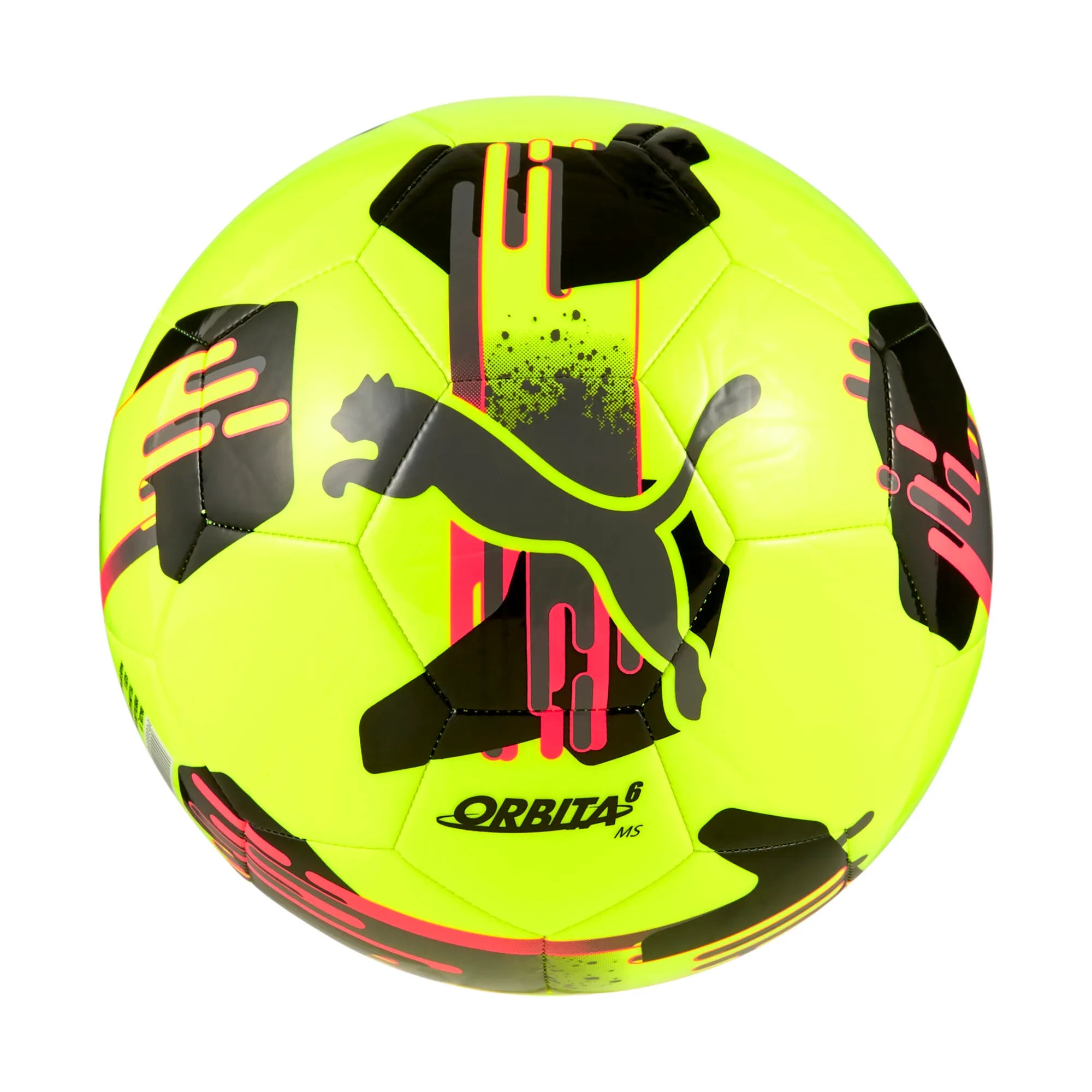 PUMA Orbita 6 Yellow MS Ball